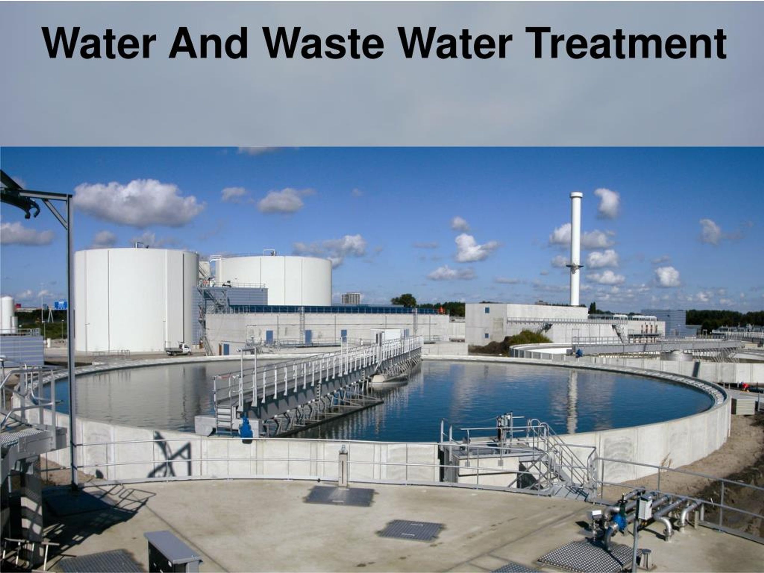 PPT Water And Waste Water Treatment PowerPoint Presentation, free download ID7376543
