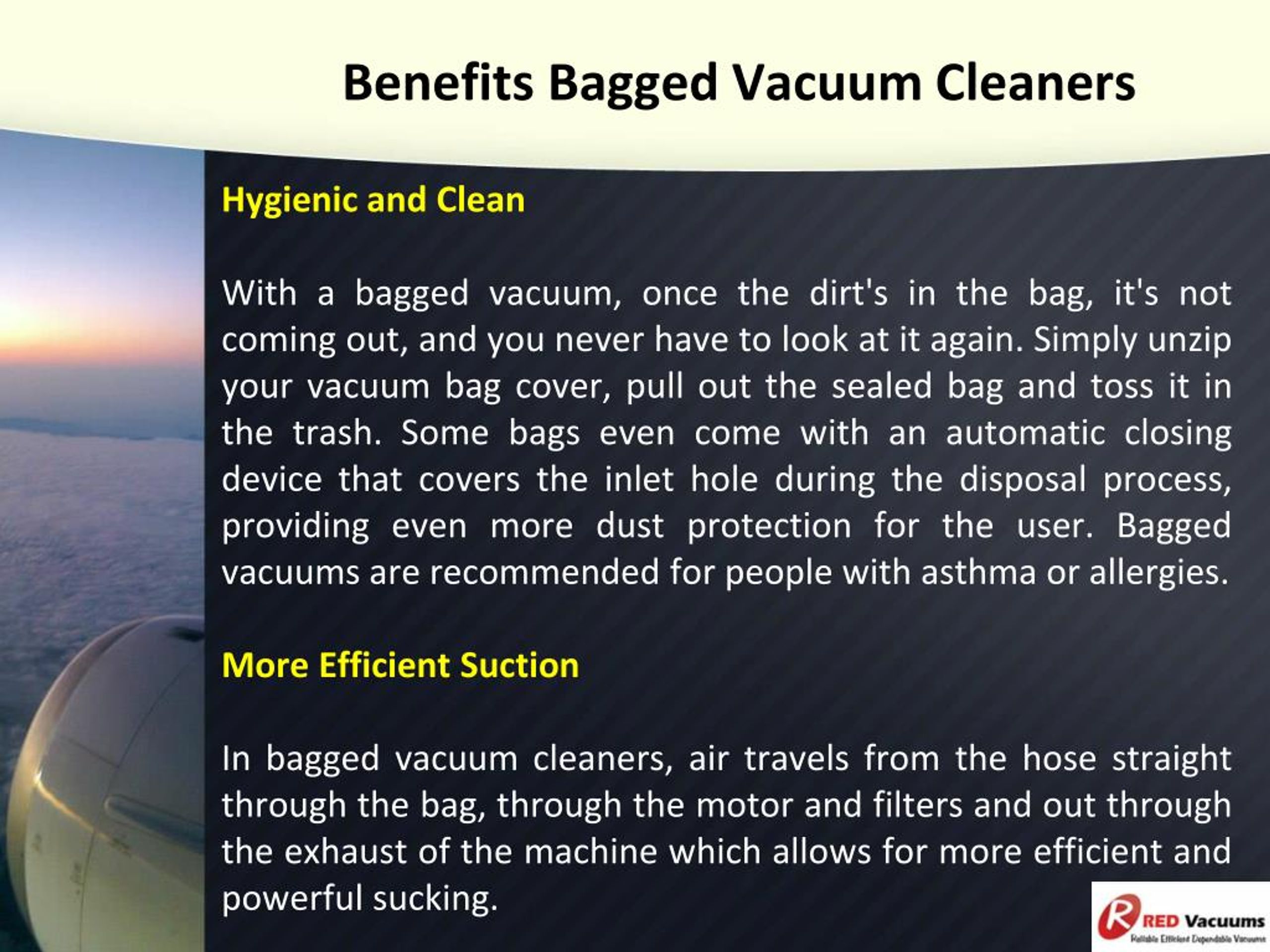 PPT Benefits Of Bagged Vacuum Cleaners PowerPoint Presentation, free