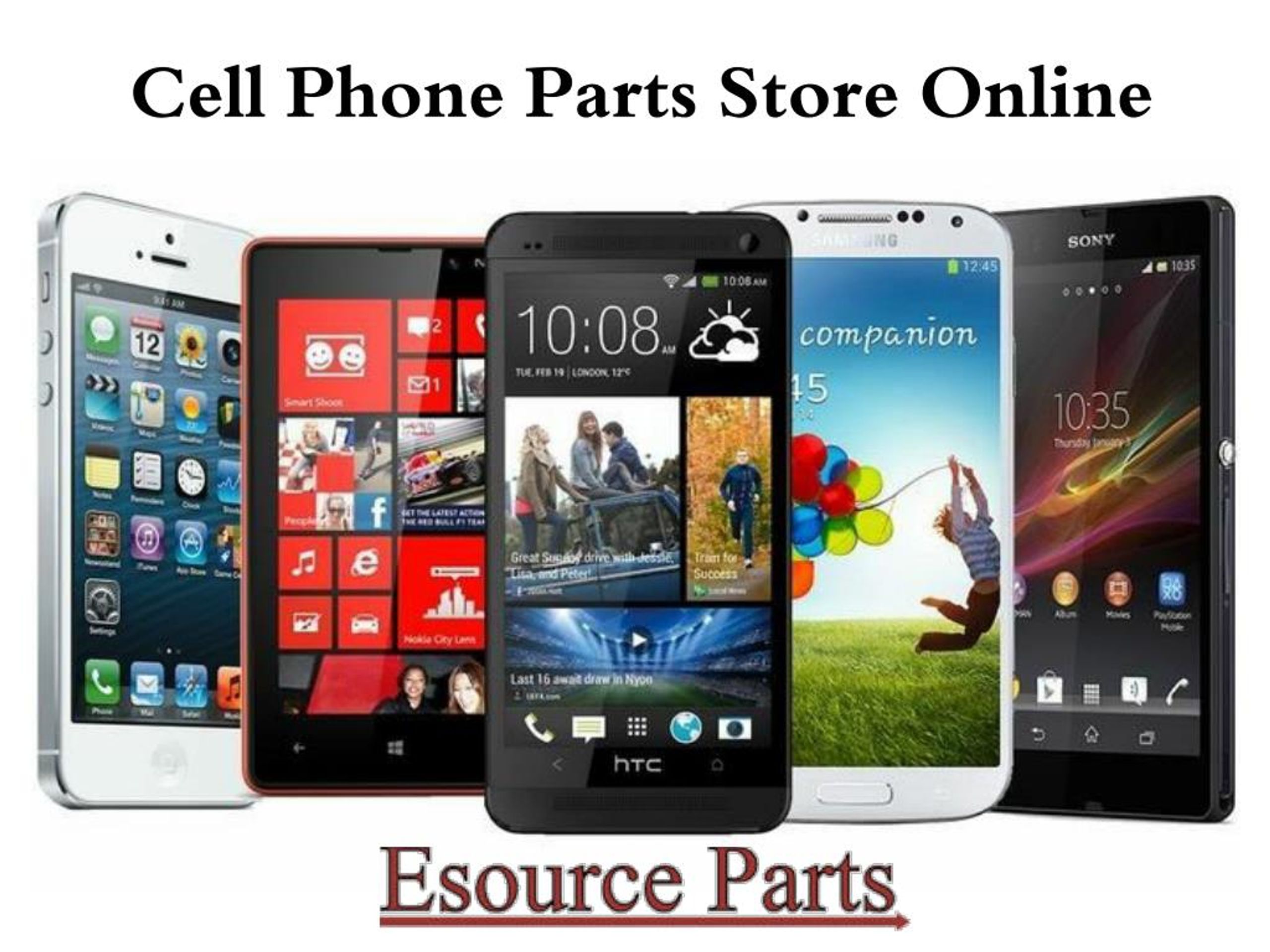 PPT Cell Phone Parts Store Online PowerPoint Presentation, free