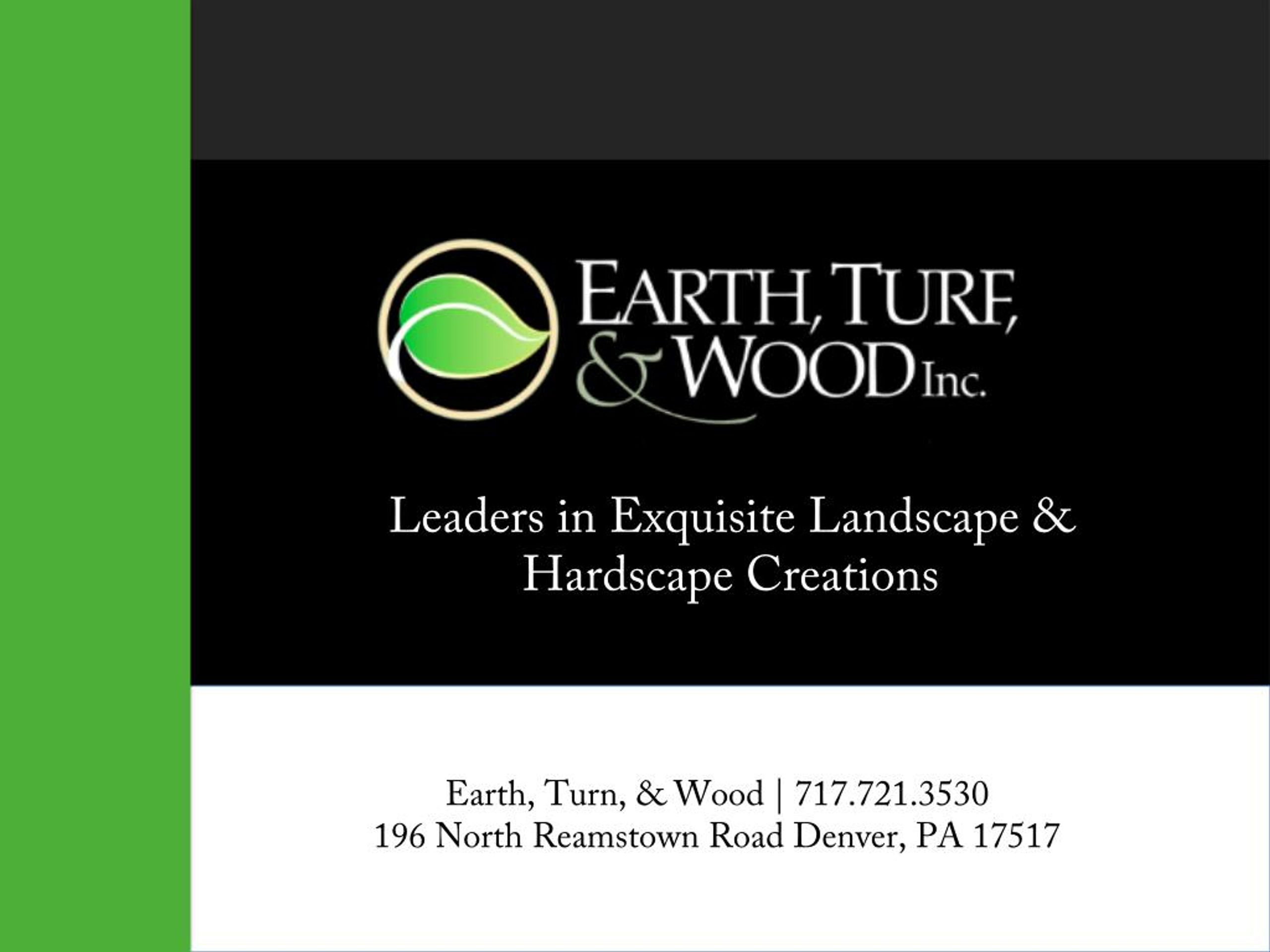PPT Earth Turf and Wood PowerPoint Presentation, free download ID