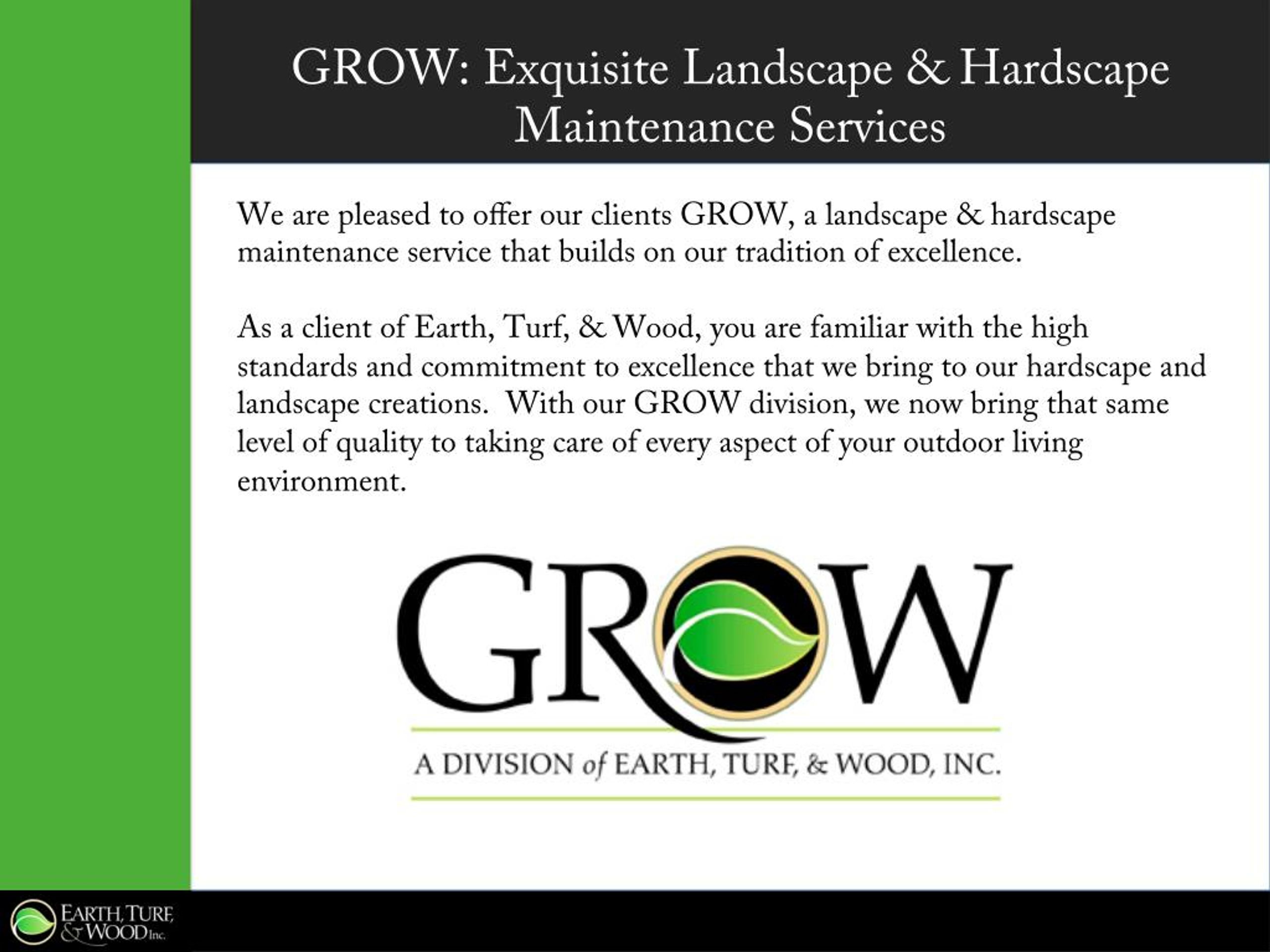 PPT Earth Turf and Wood PowerPoint Presentation, free download ID