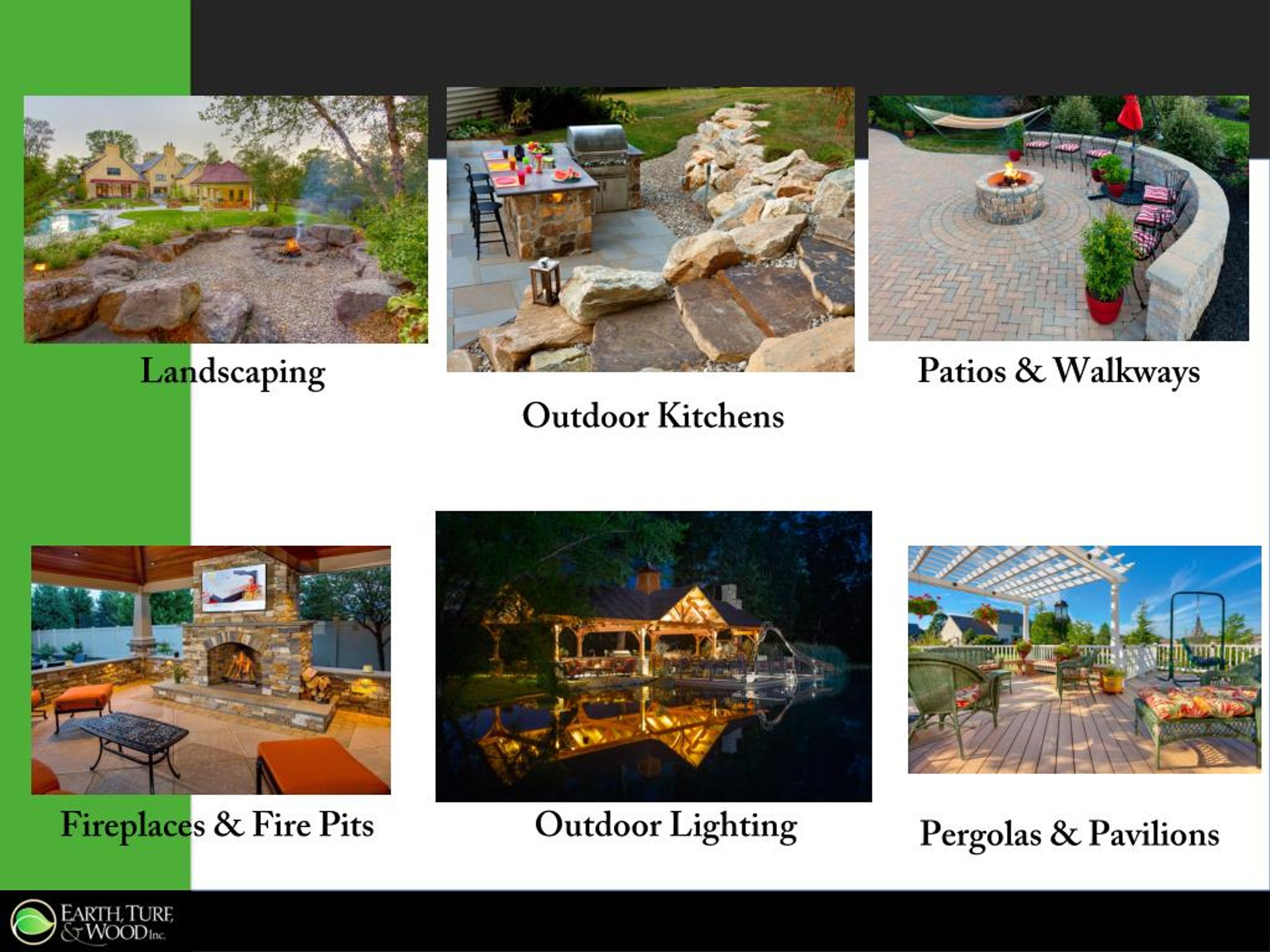 PPT Earth Turf and Wood PowerPoint Presentation, free download ID