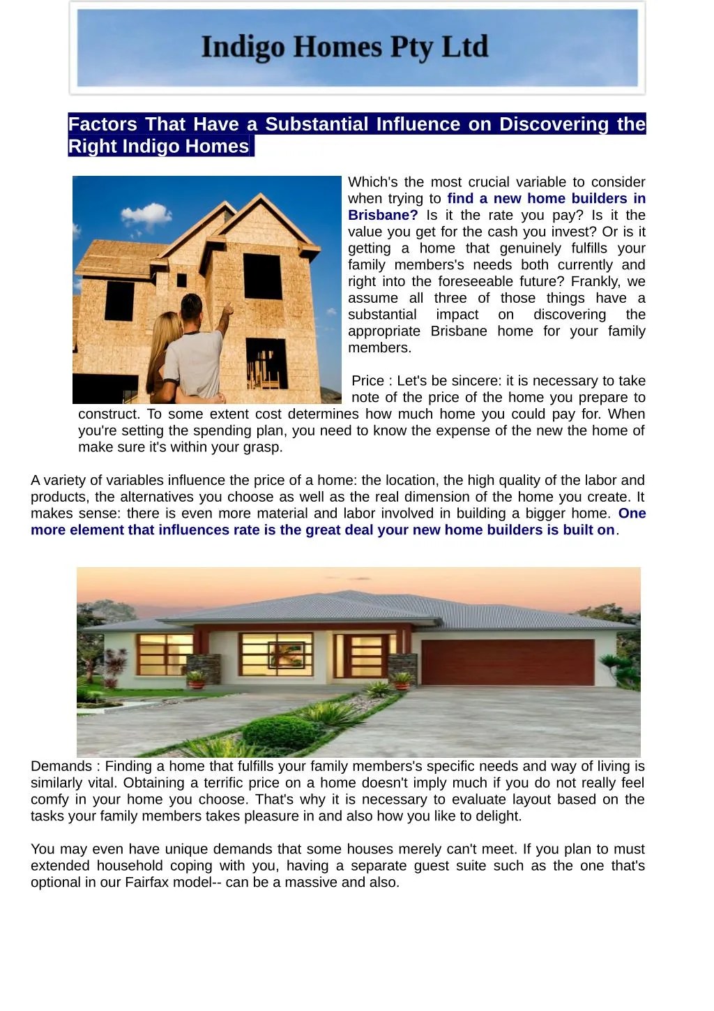 PPT Find a new home builders in Brisbane PowerPoint Presentation