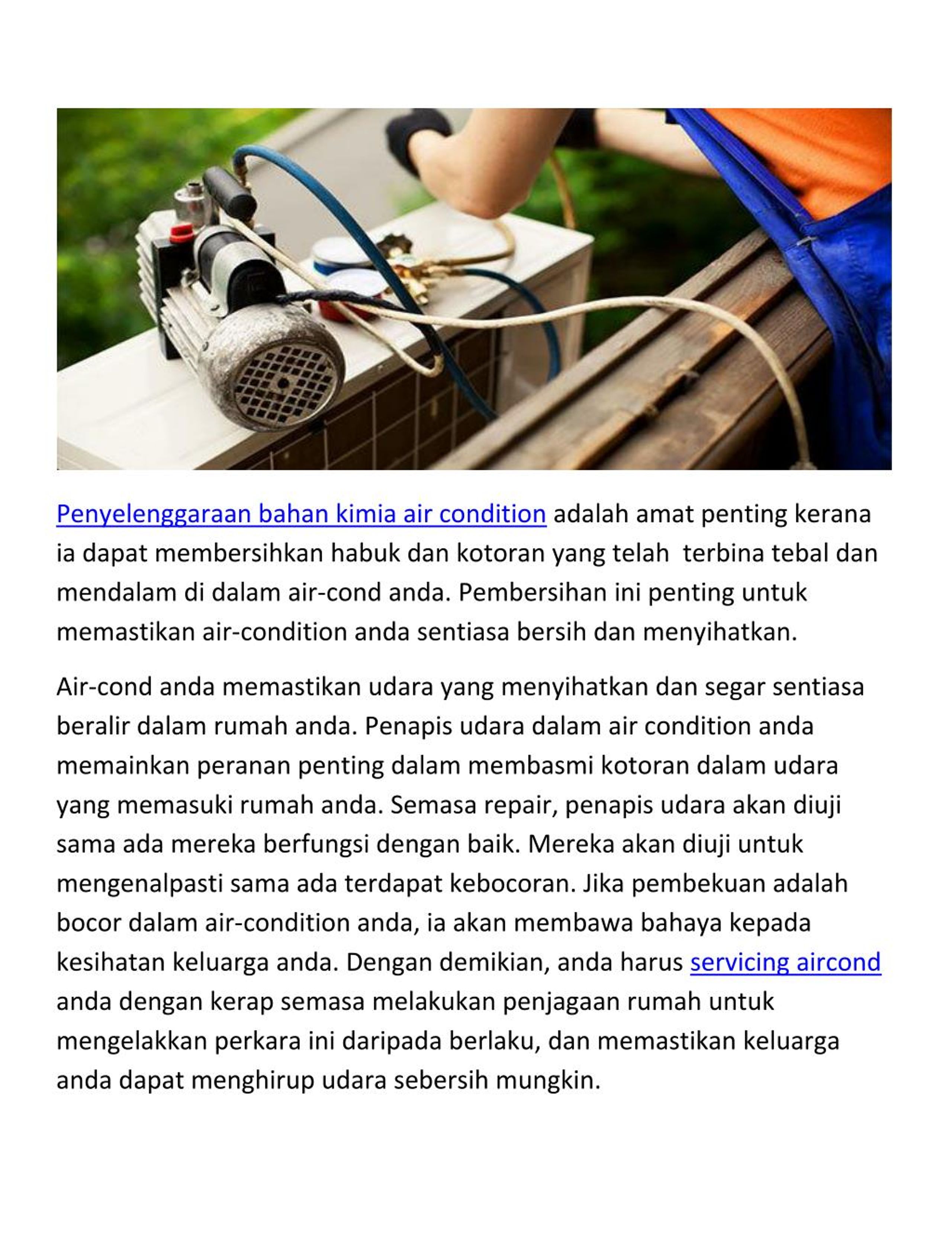 PPT Aircon service Servis aircond Subang Jaya usj Kota Ara