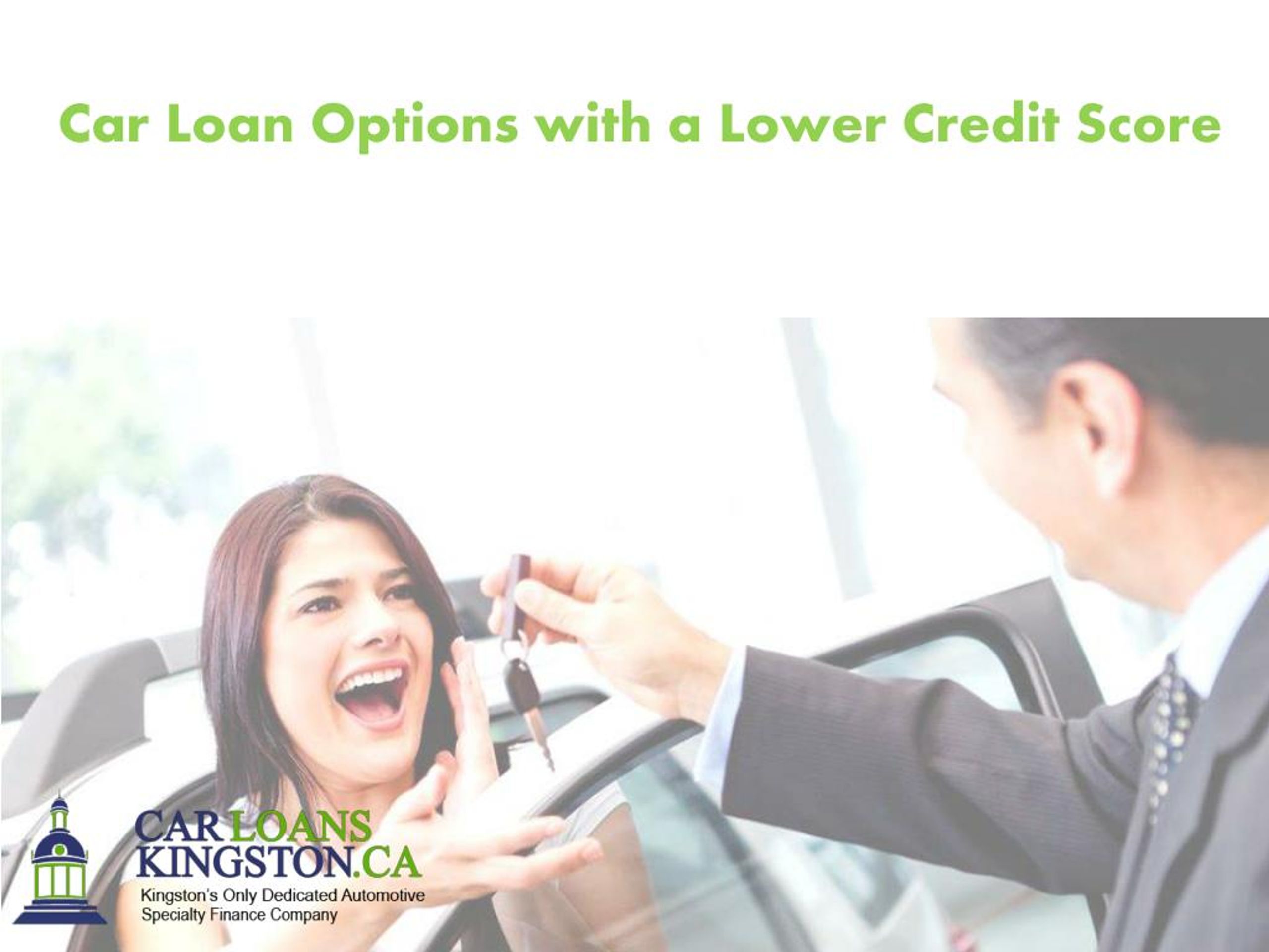 PPT Car Loan Options with a Lower Credit Score PowerPoint Presentation ID7381431