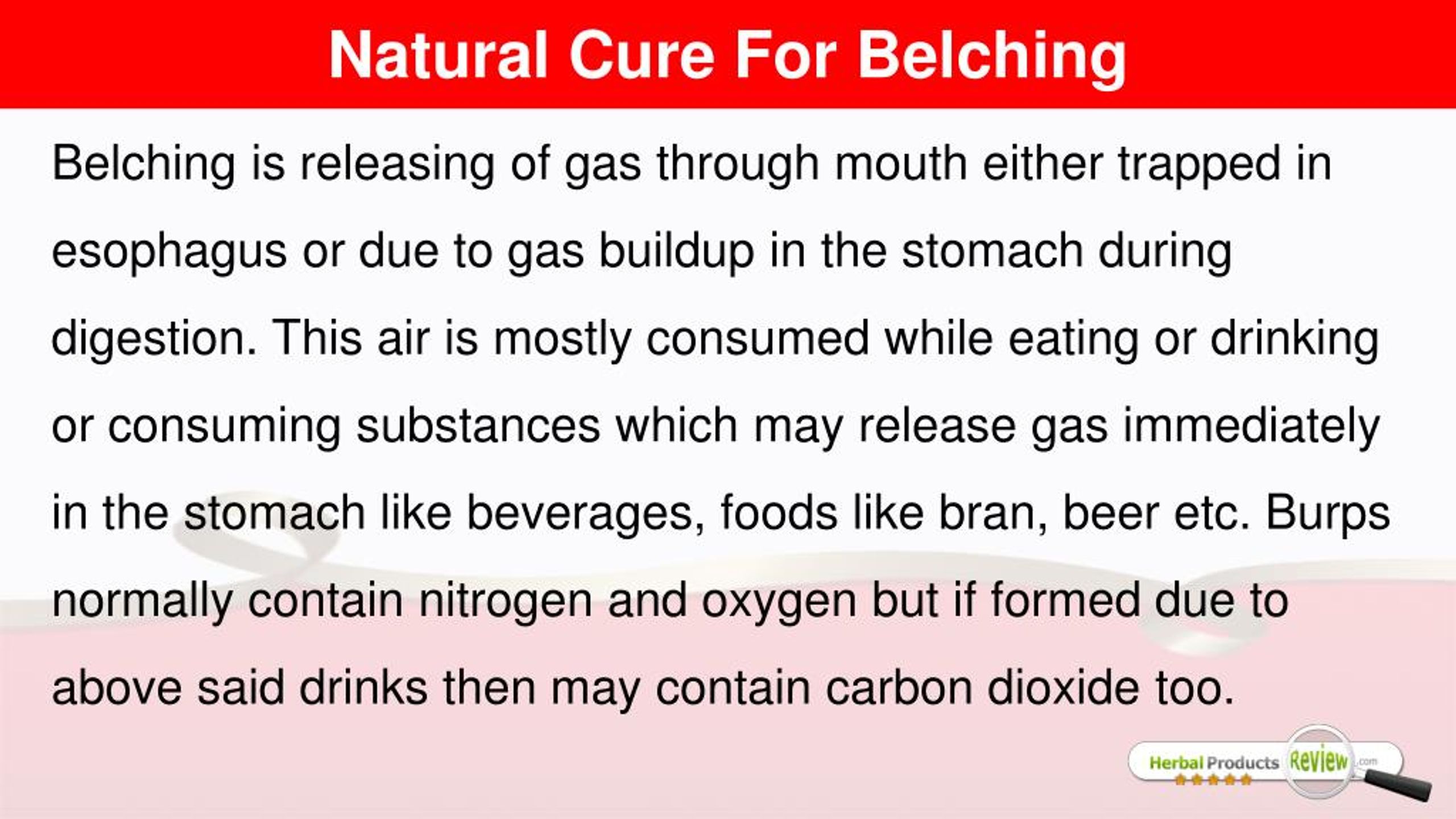 PPT Natural Cure For Belching, Excessive Burping Problem PowerPoint