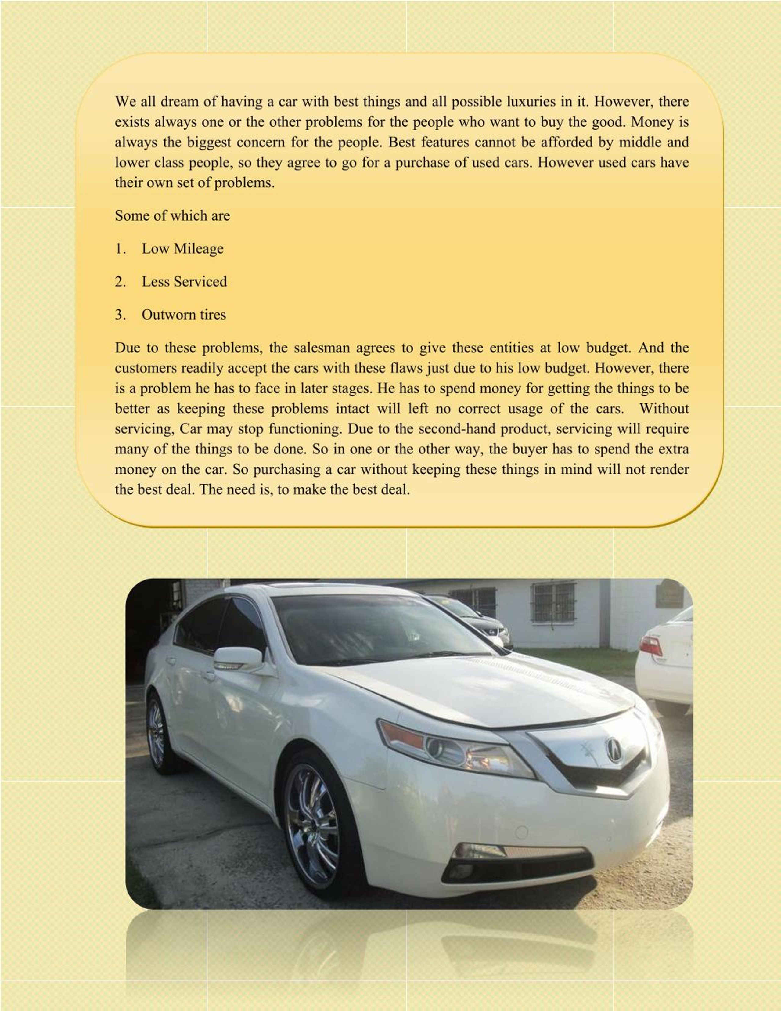 PPT How to Make the Best Used Car Deals Online PowerPoint Presentation ID7384245