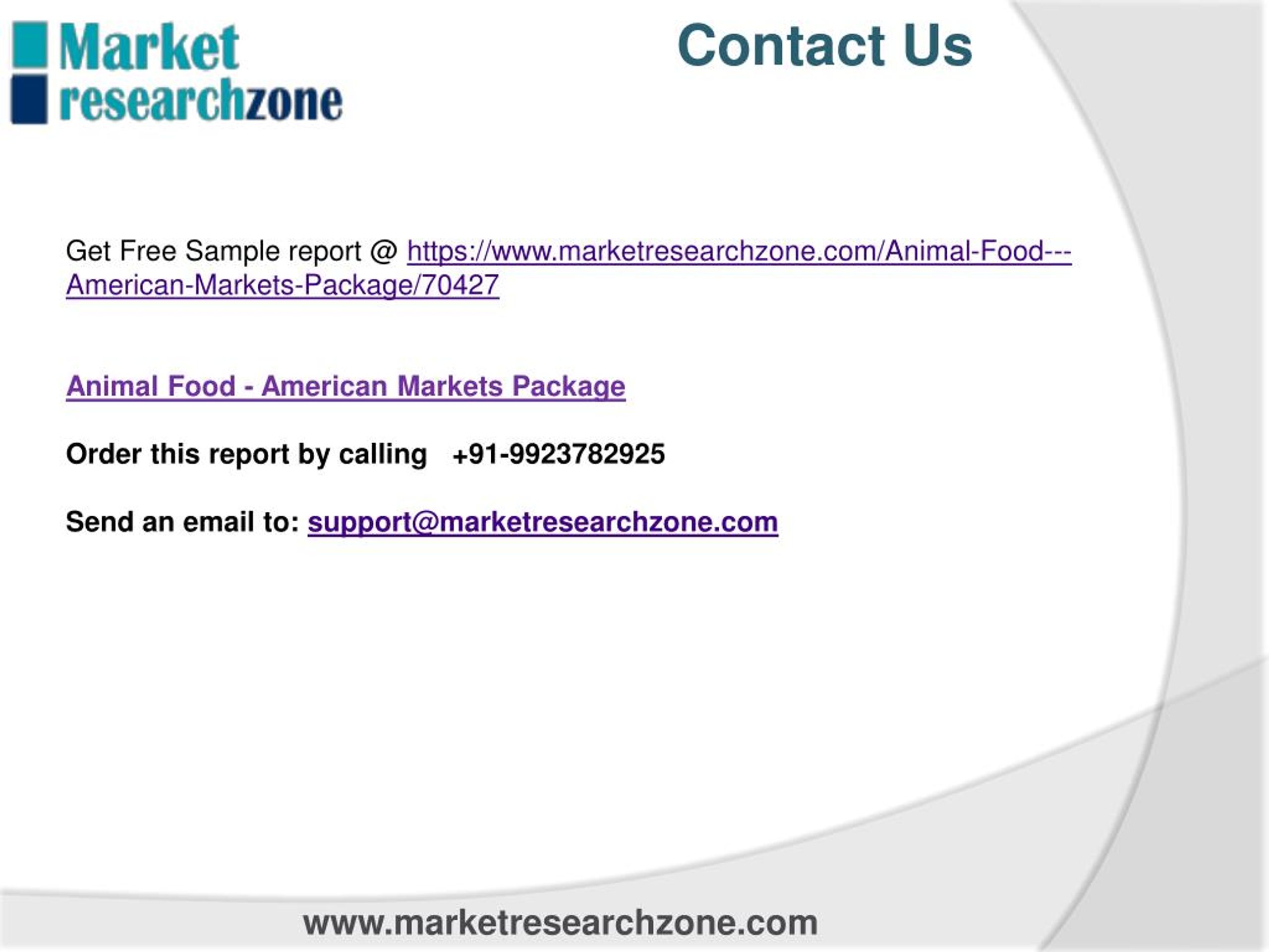 PPT American Animal Food Market PowerPoint Presentation, free