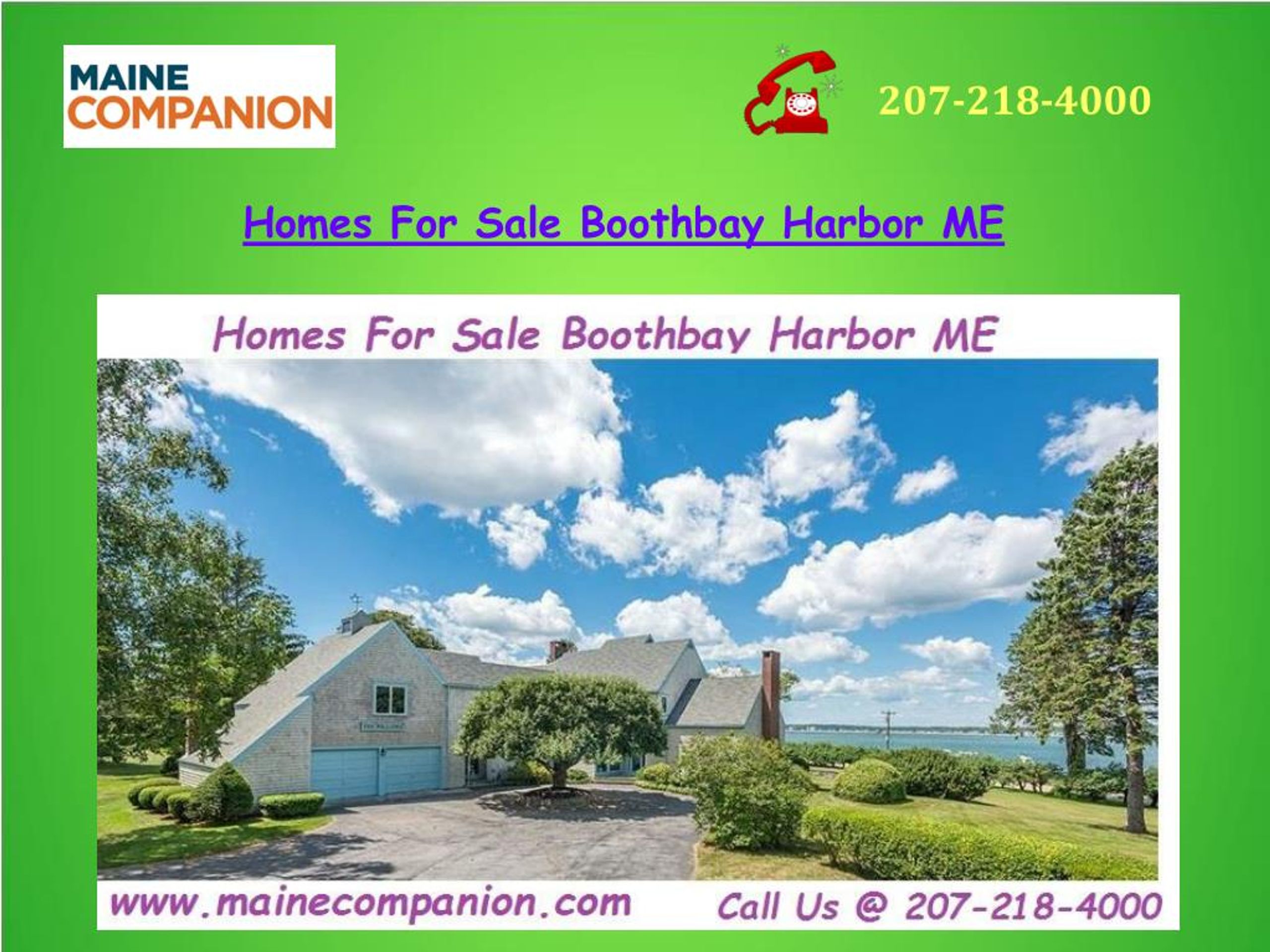 PPT Homes For Sale Boothbay Harbor ME PowerPoint Presentation, free