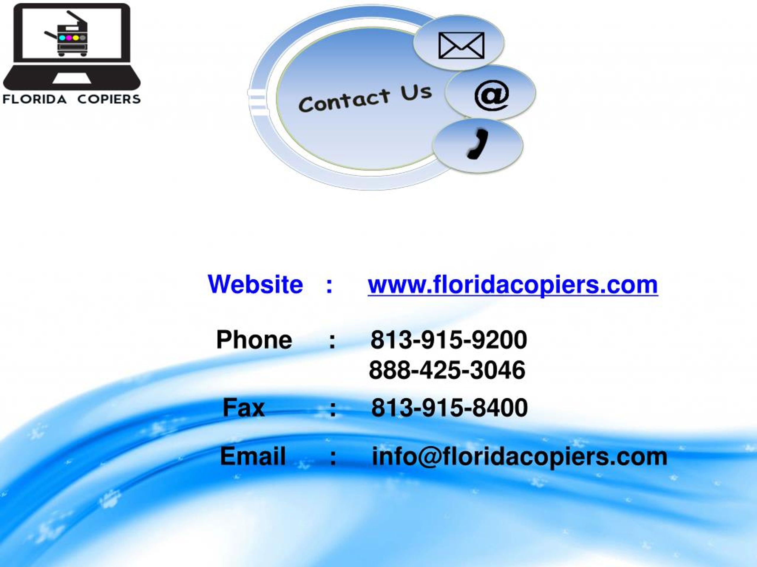 PPT Florida Copiers Feature Products PowerPoint Presentation, free