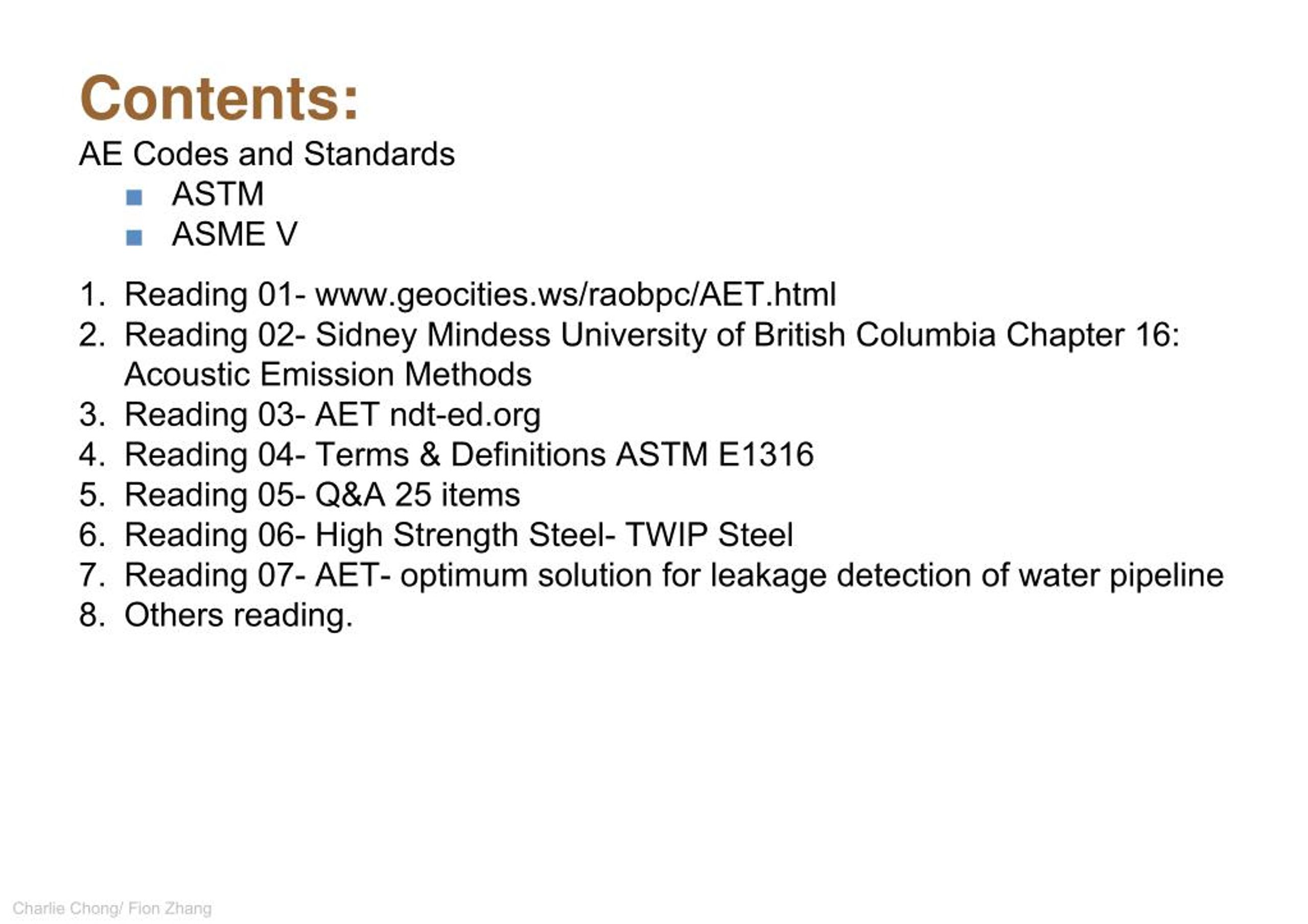 PPT Understanding Acoustic Emission Testing Reading 20151A