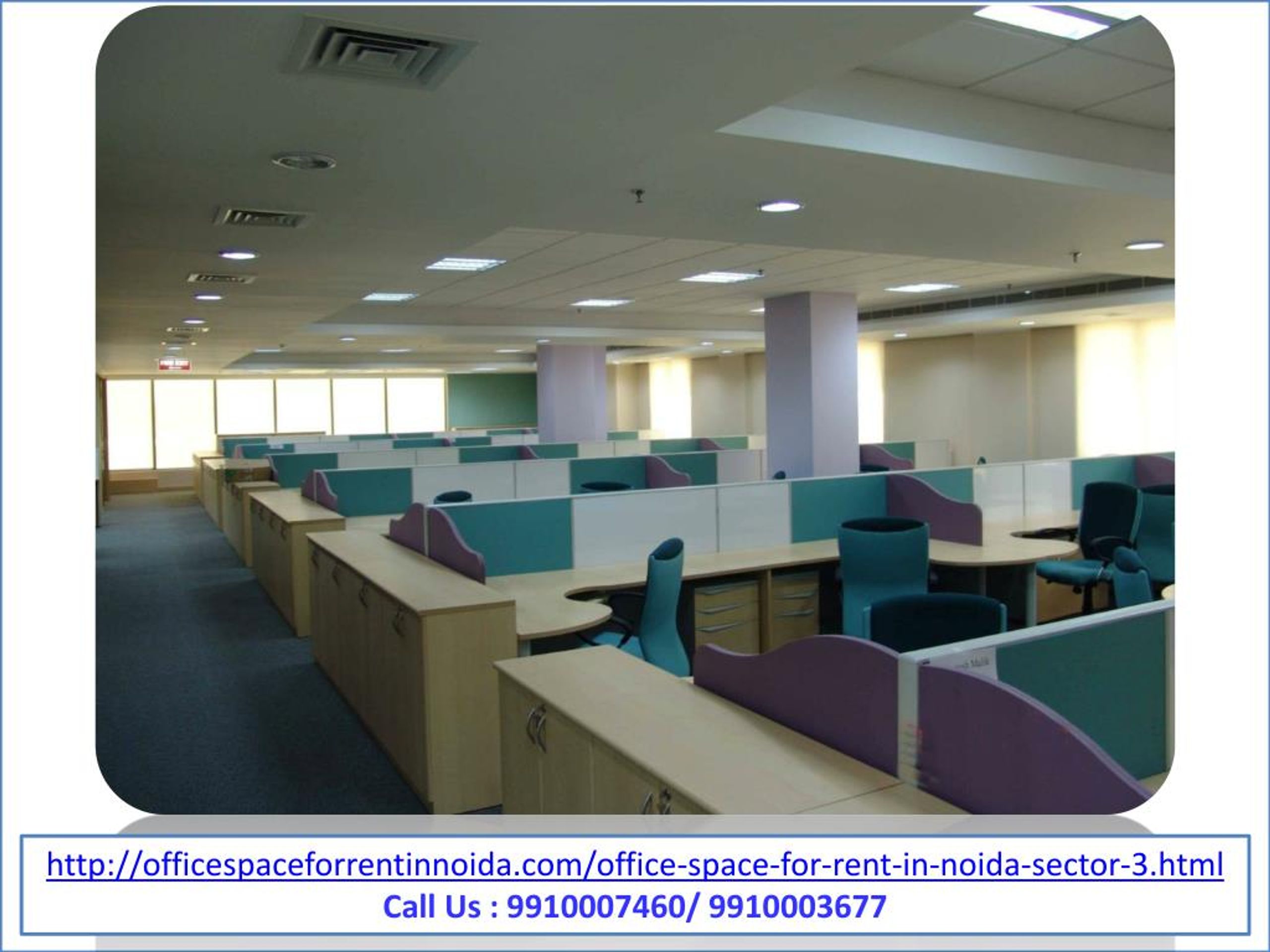 PPT Office Space for rent in Noida sector 3, 9910007460 PowerPoint