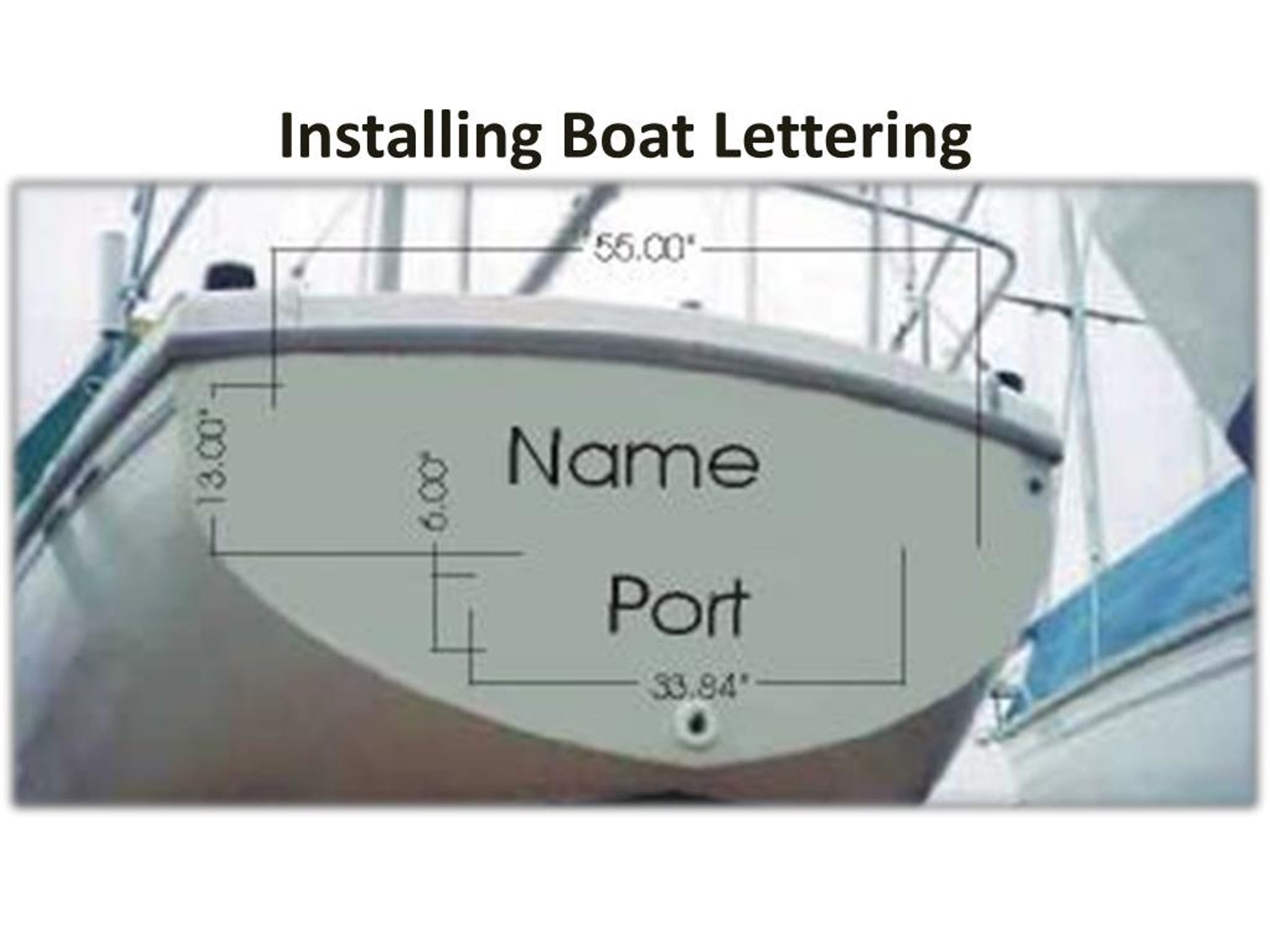 PPT - Installing Boat Lettering PowerPoint Presentation, free download