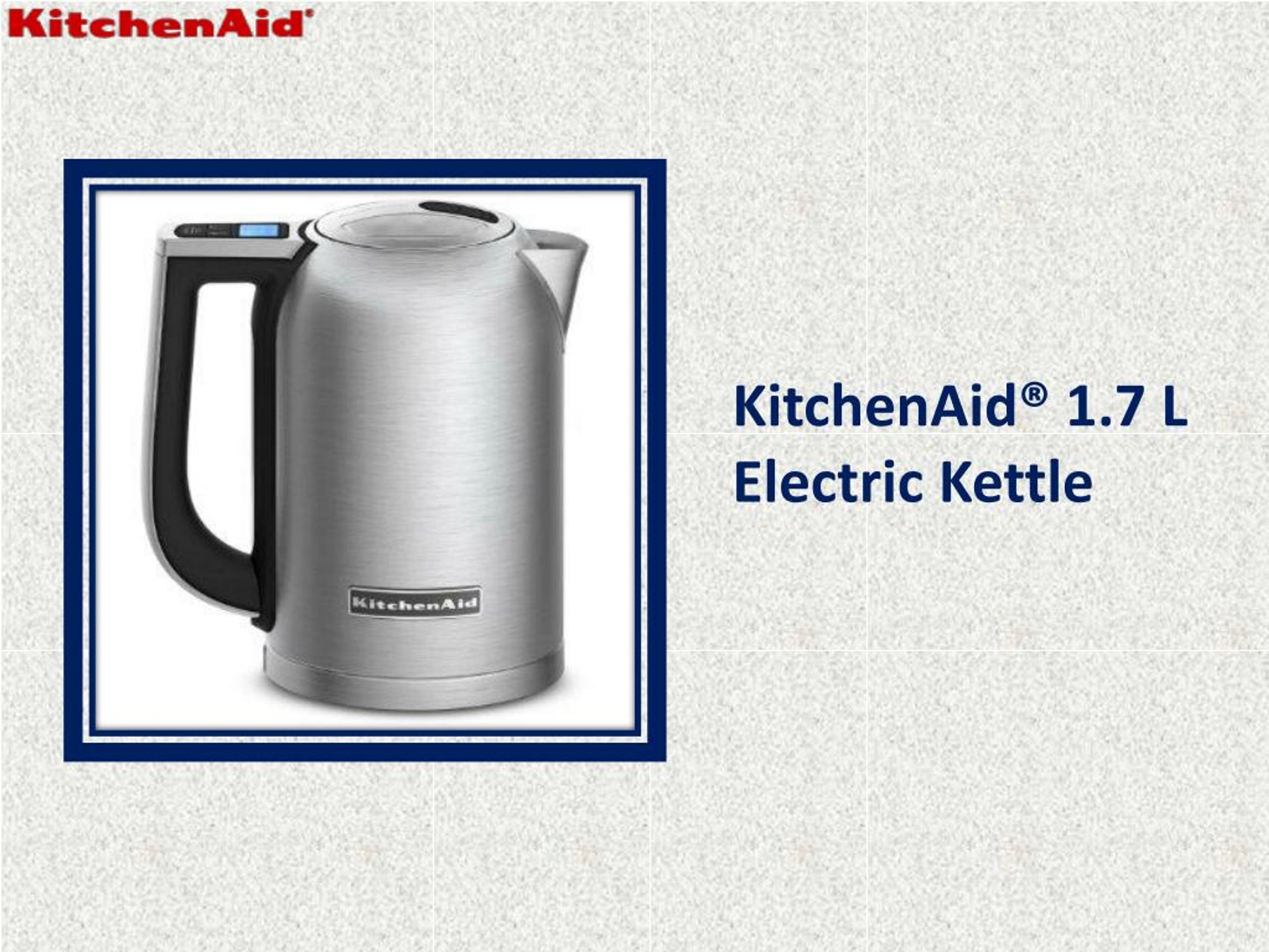 PPT KitchenAid Electric Kettle In Indonesia PowerPoint Presentation