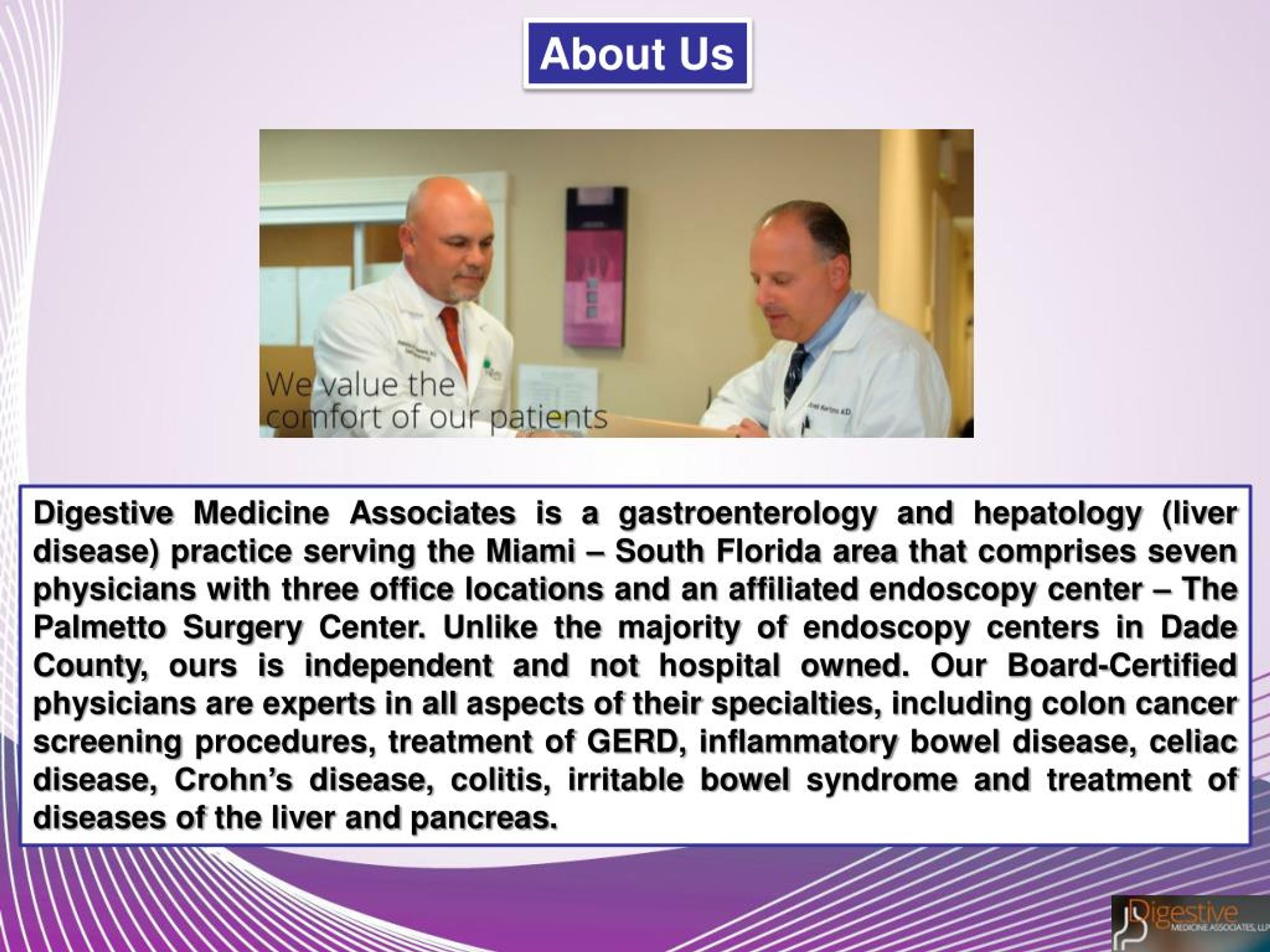 PPT Miami Gastroenterologist PowerPoint Presentation, free download