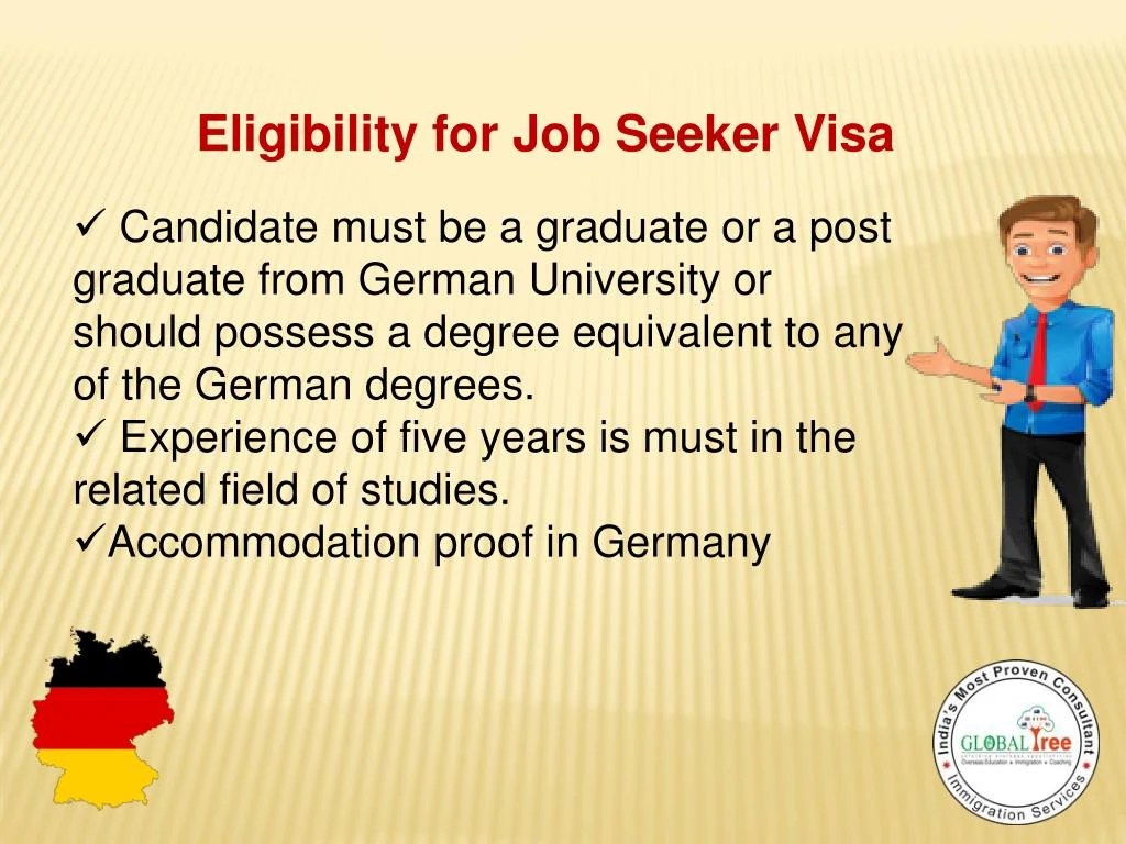 PPT Germany Job Seeker Visa PowerPoint Presentation ID7396596