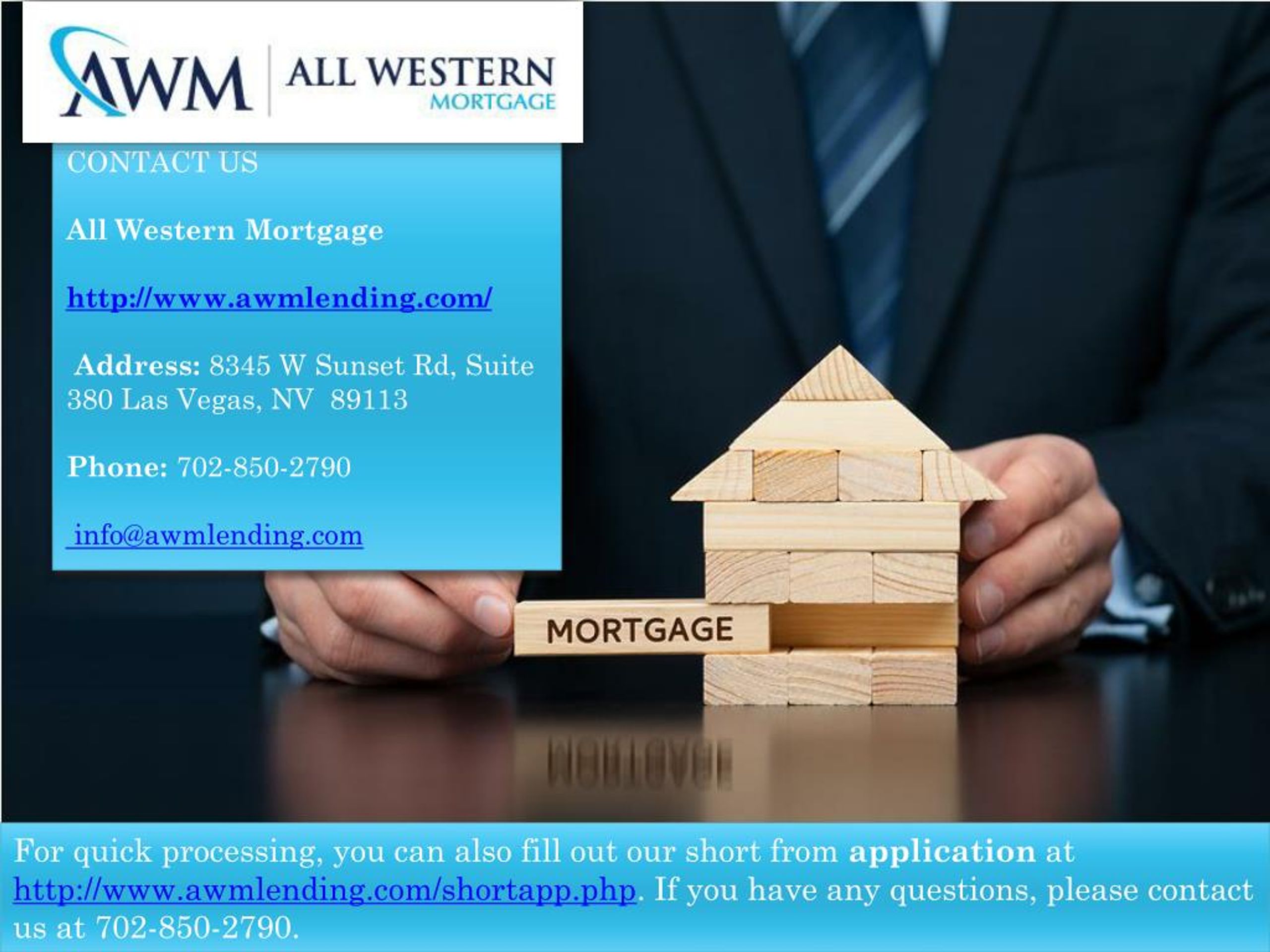 PPT Mortgage Calculators All Western Mortgage PowerPoint