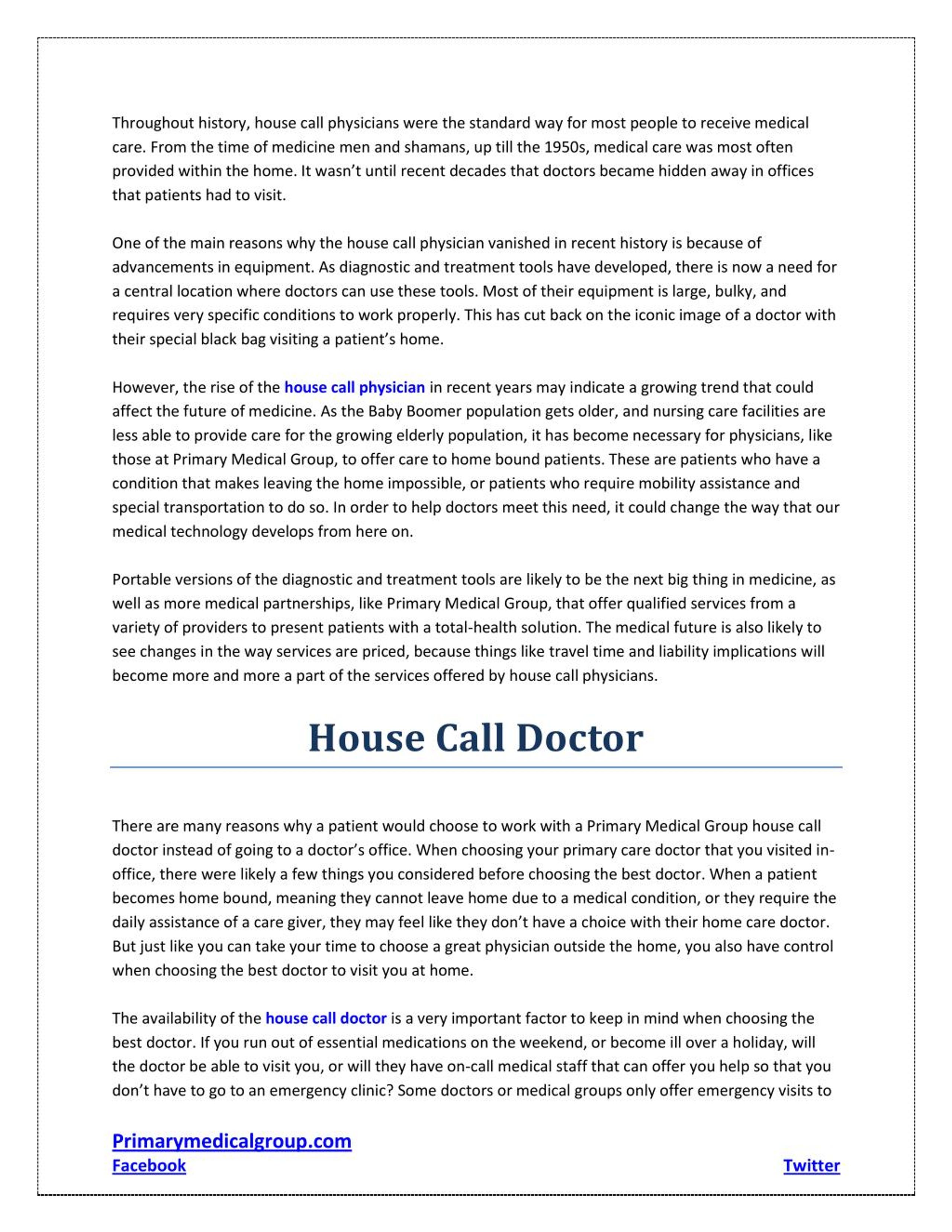 PPT House Call Physician Las Vegas PowerPoint Presentation, free