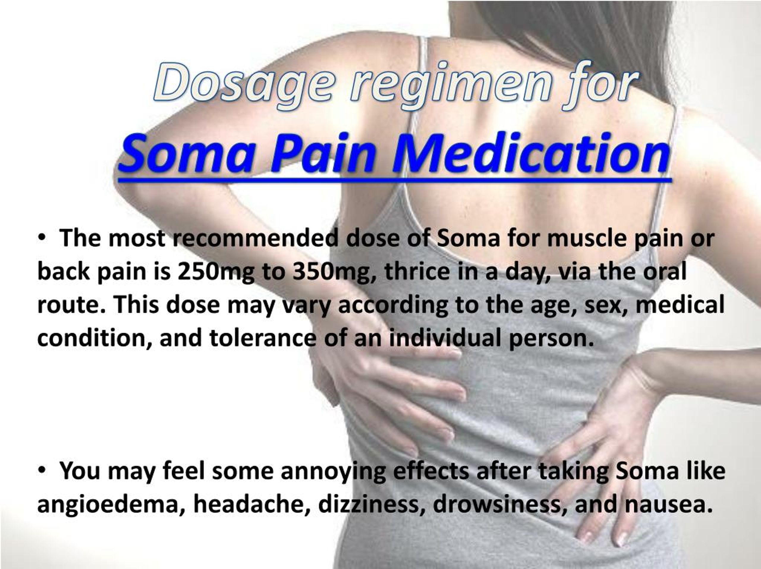 PPT Carisoprodol Soma Medication Available for Back Pain PowerPoint