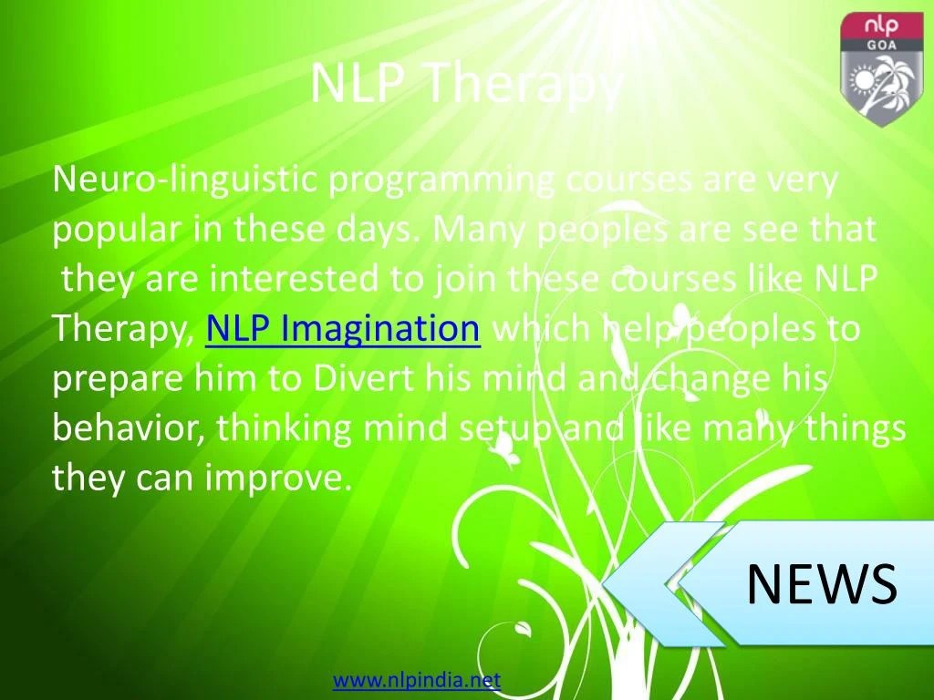 Terapia, NLP -valmennus, TRE -kur…