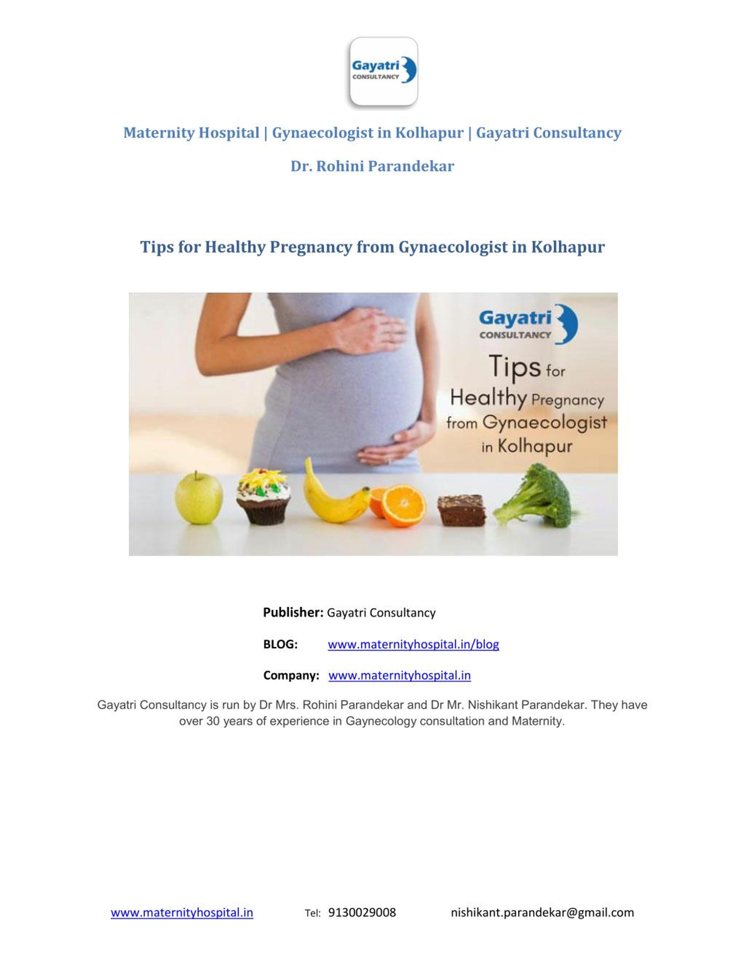 PPT Maternity hospital in Kolhapur/Gynaecologist in Kolhapur