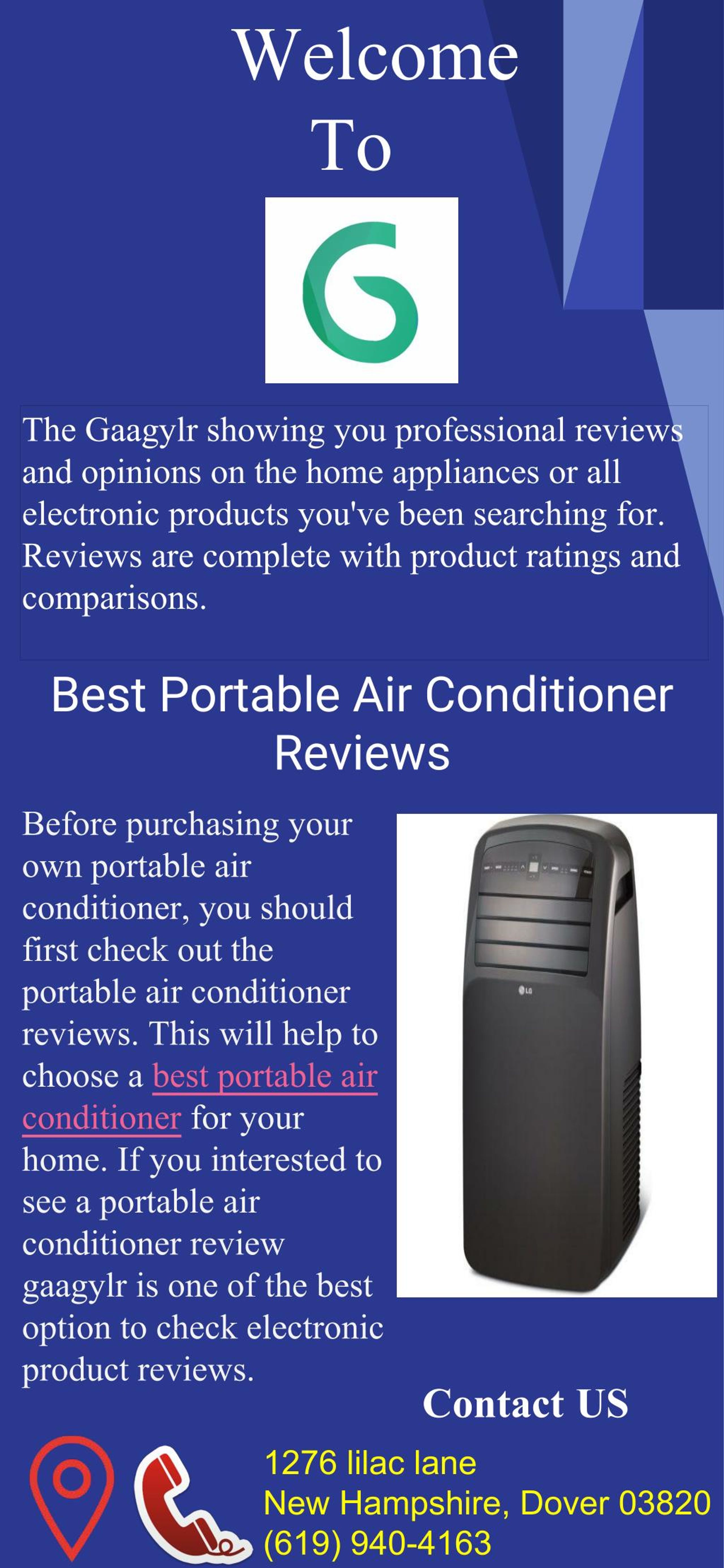 PPT Best Portable Air Conditioner Reviews PowerPoint Presentation