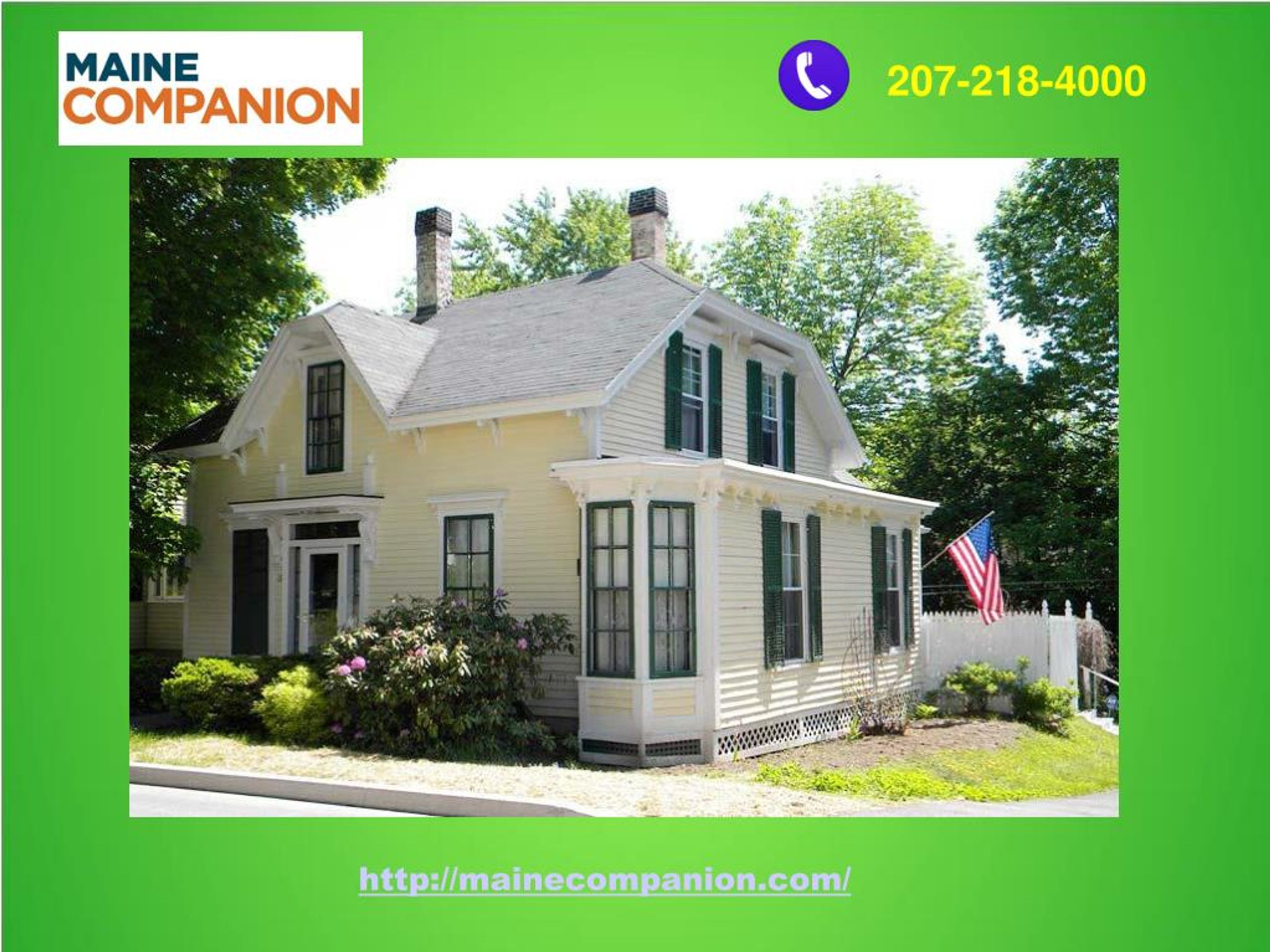 PPT Augusta Maine Real Estate Honeymoon Condos in Maine PowerPoint