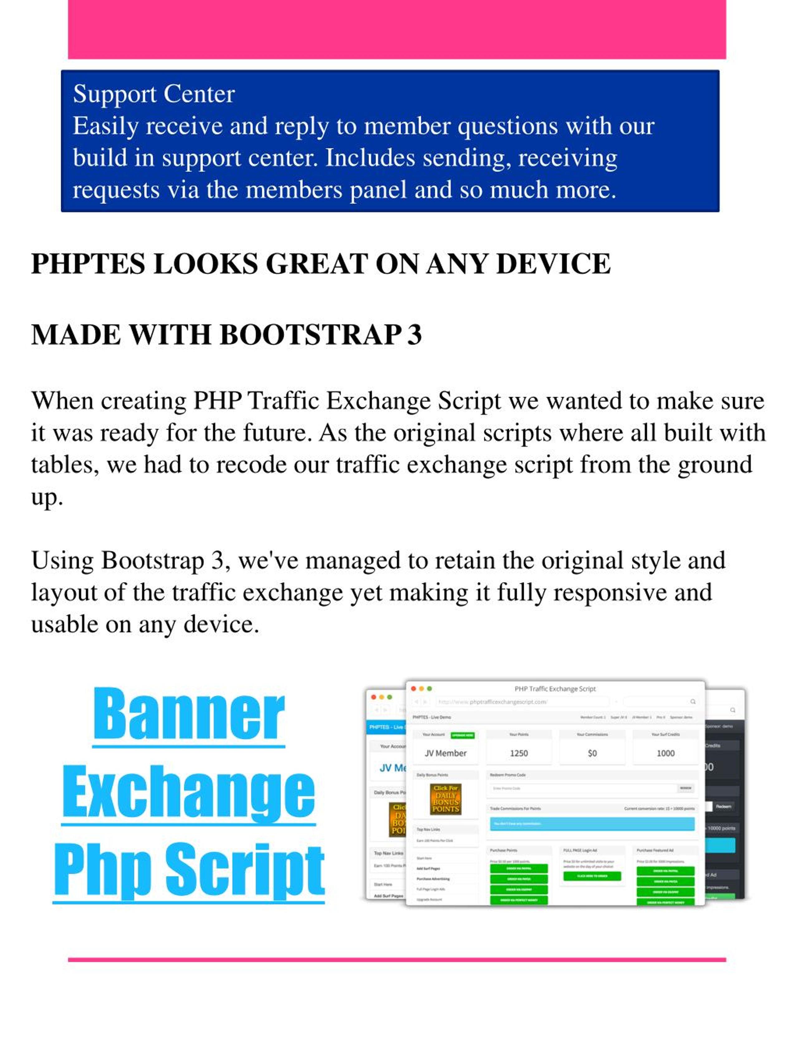 PPT Banner Exchange Php Script PowerPoint Presentation, free download
