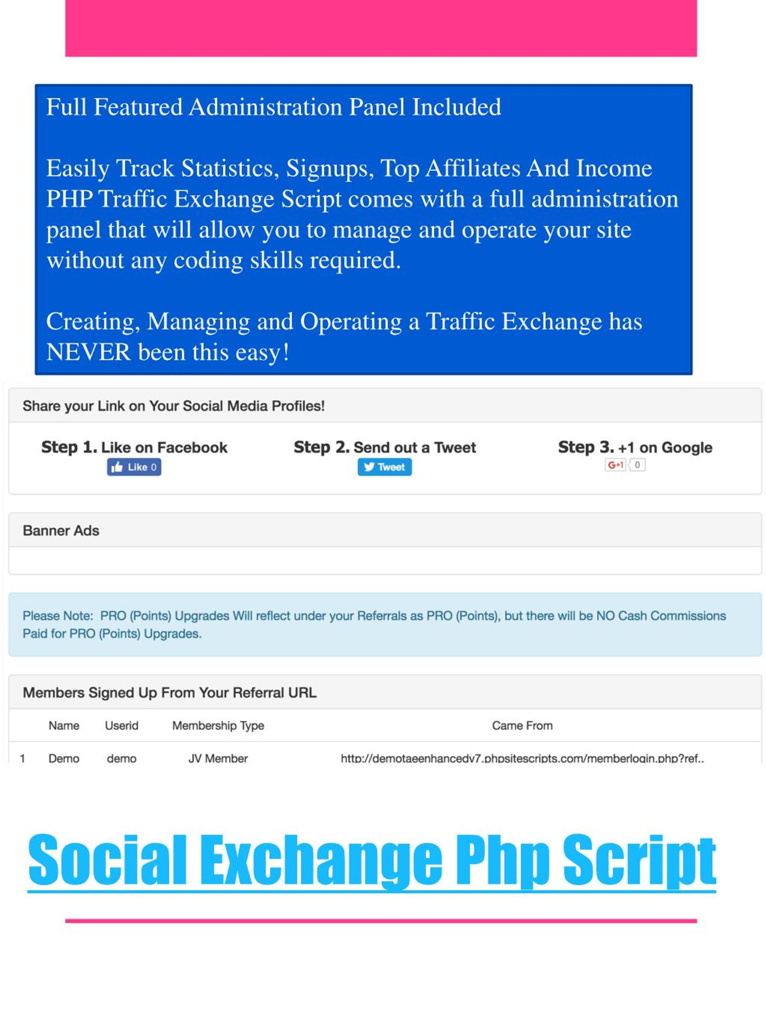 PPT Banner Exchange Php Script PowerPoint Presentation, free download