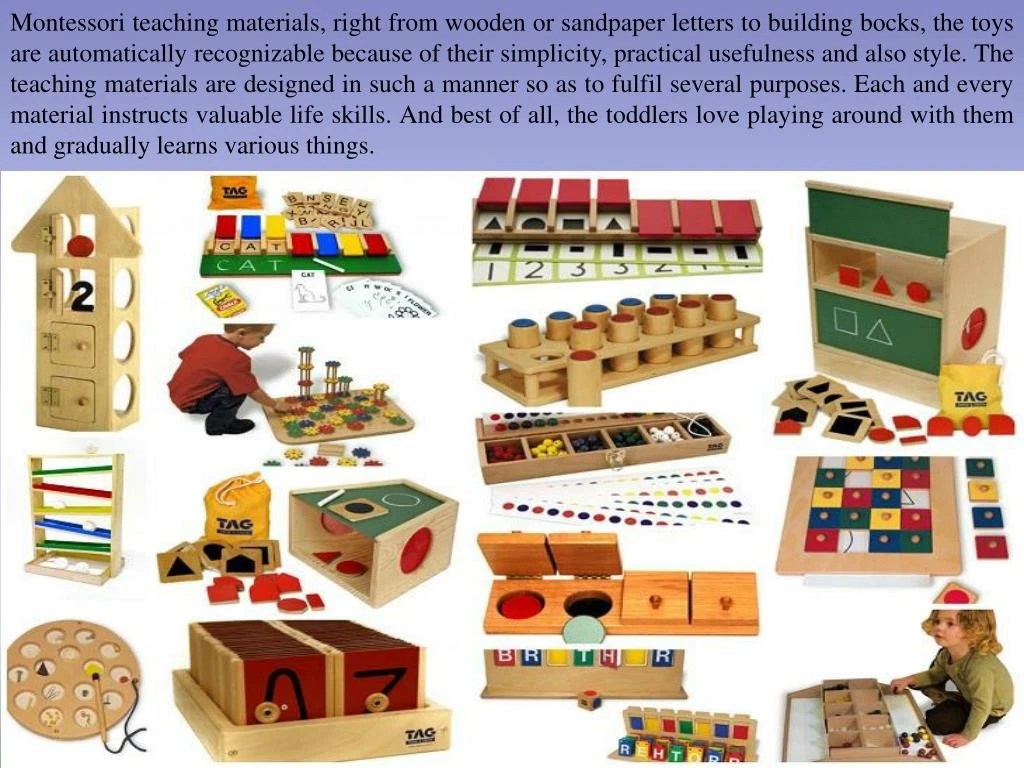 PPT Montessori Teaching Materials An Incredibly Easy