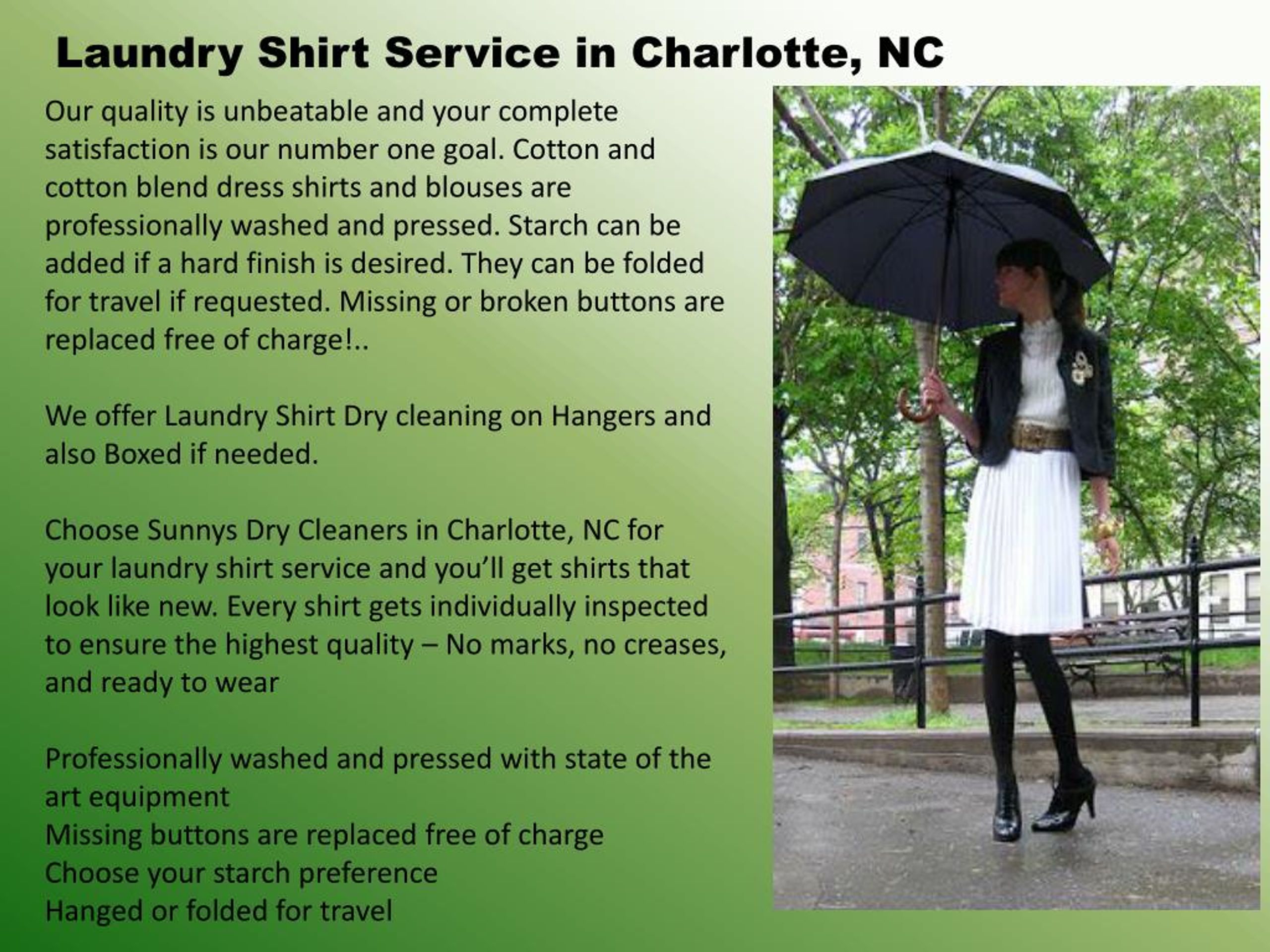 PPT Household Items Dry Cleaning in Charlotte NC PowerPoint