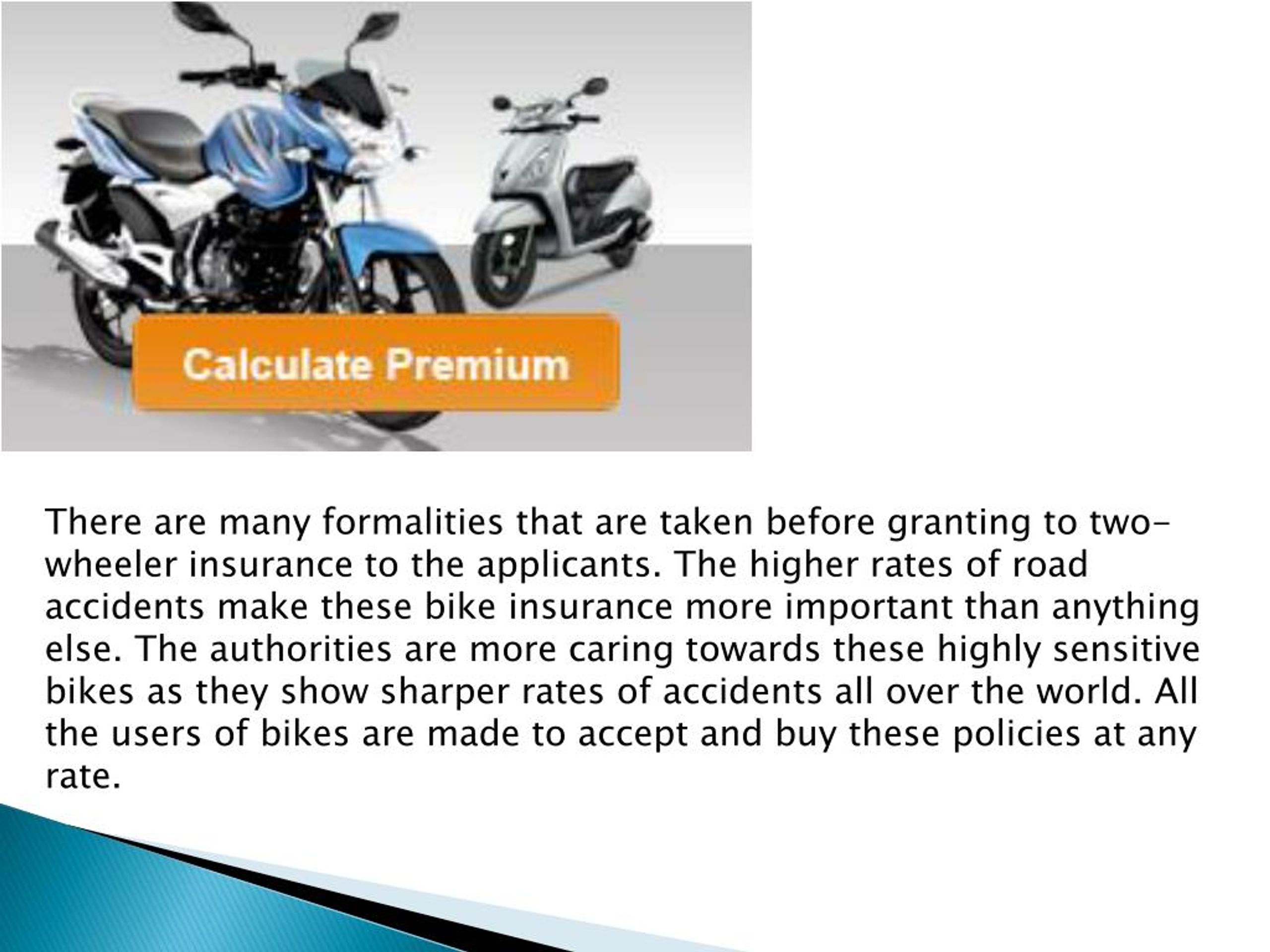 PPT Bike Insurance Online PowerPoint Presentation, free download ID