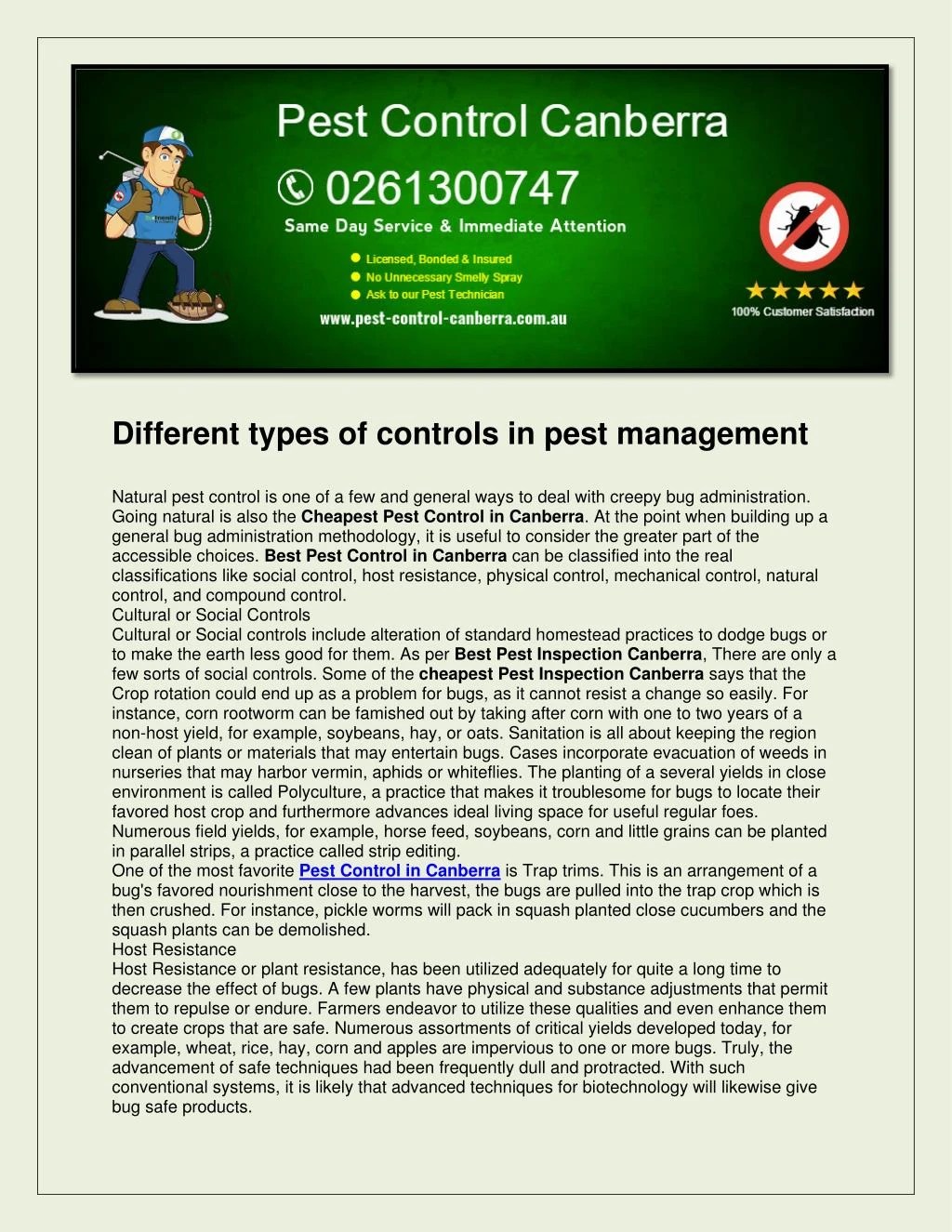 PPT Pest control canberra PowerPoint Presentation, free download ID