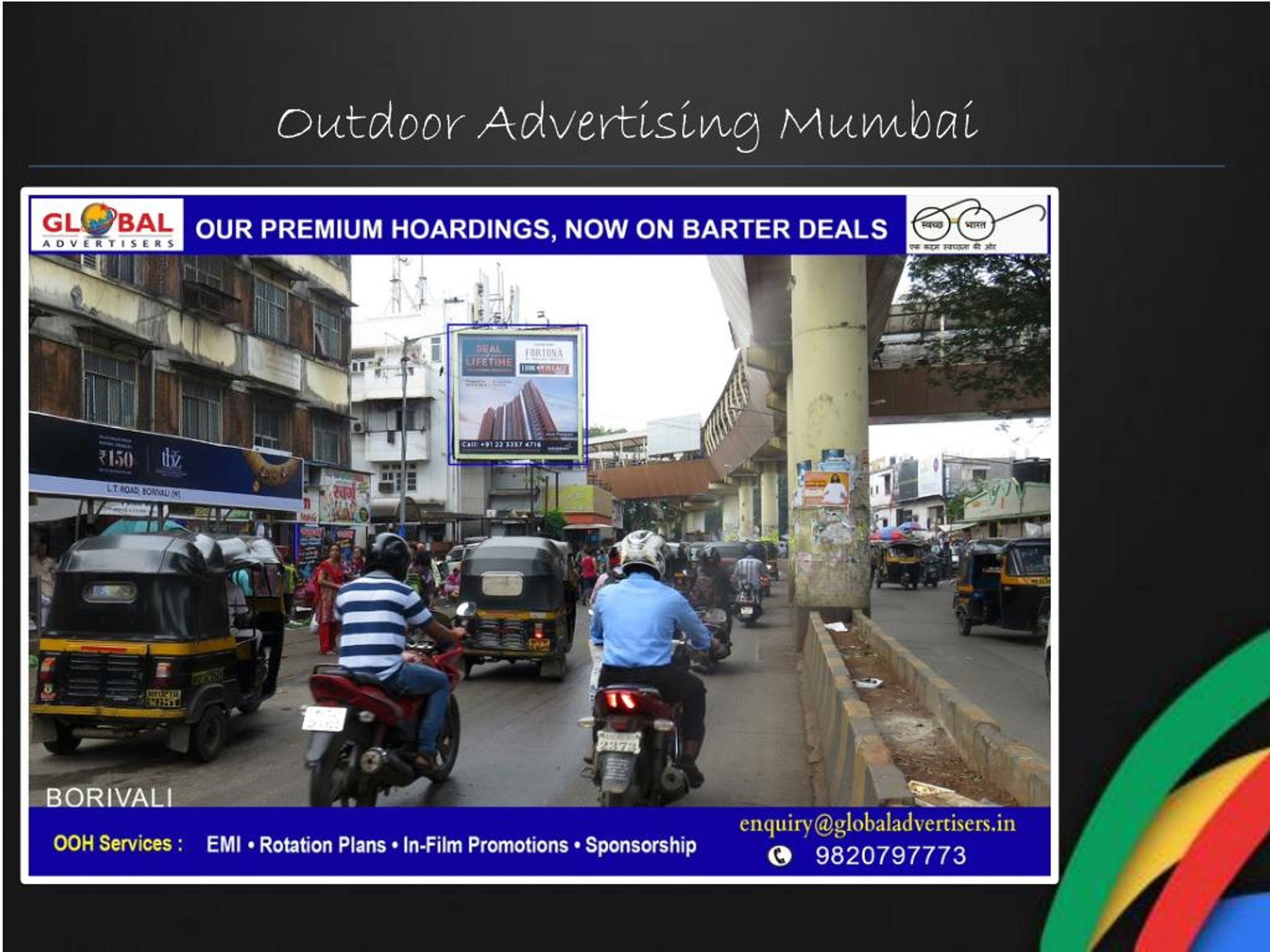 PPT Outdoor Advertising Mumbai PowerPoint Presentation, free download ID7410366