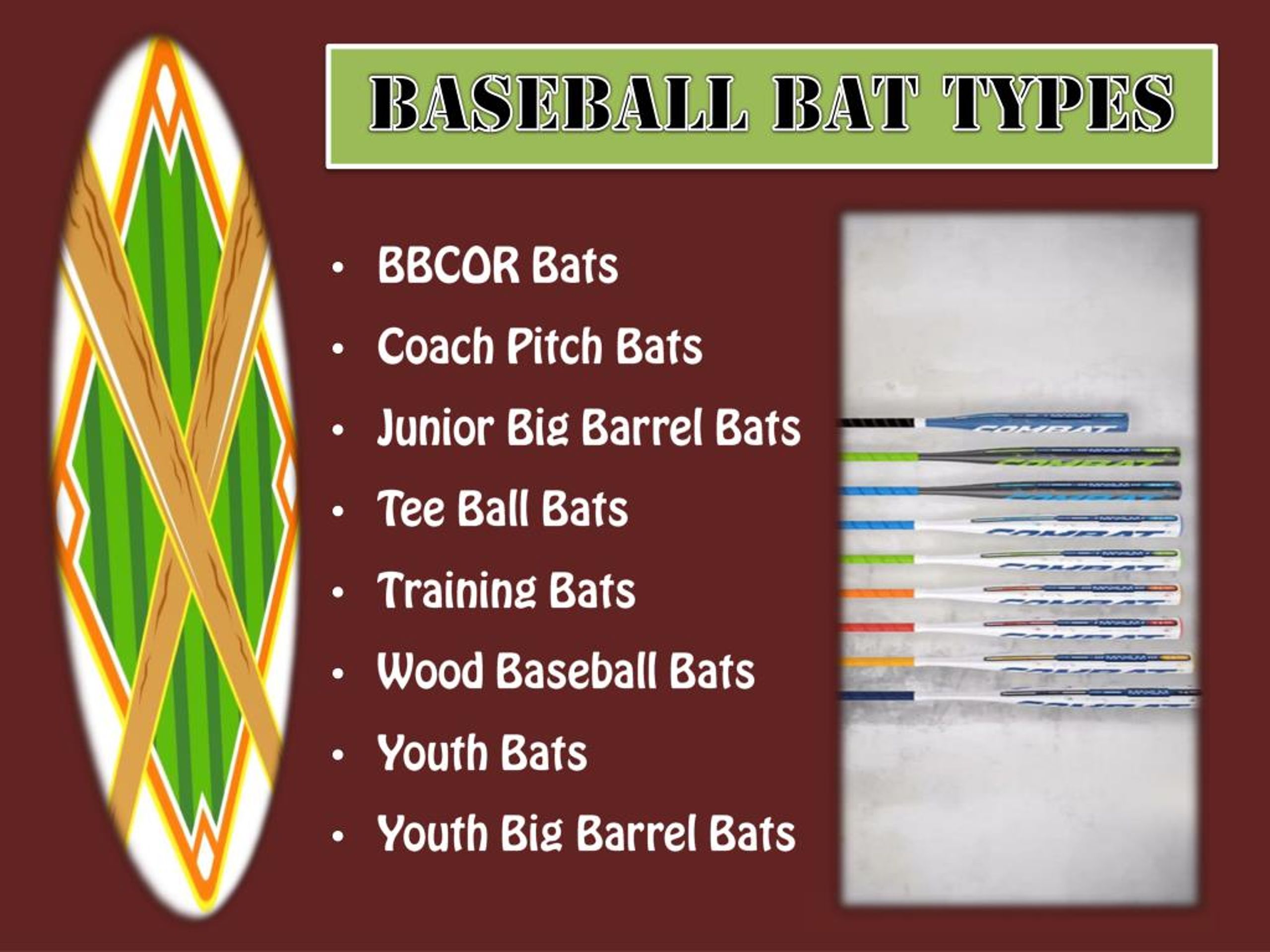 PPT Bats Rent Baseball Bats PowerPoint Presentation, free download