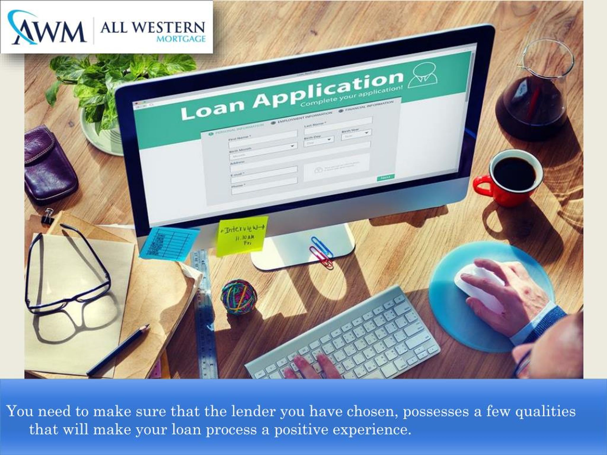 PPT Mortgage Lending Company All Western Mortgage PowerPoint