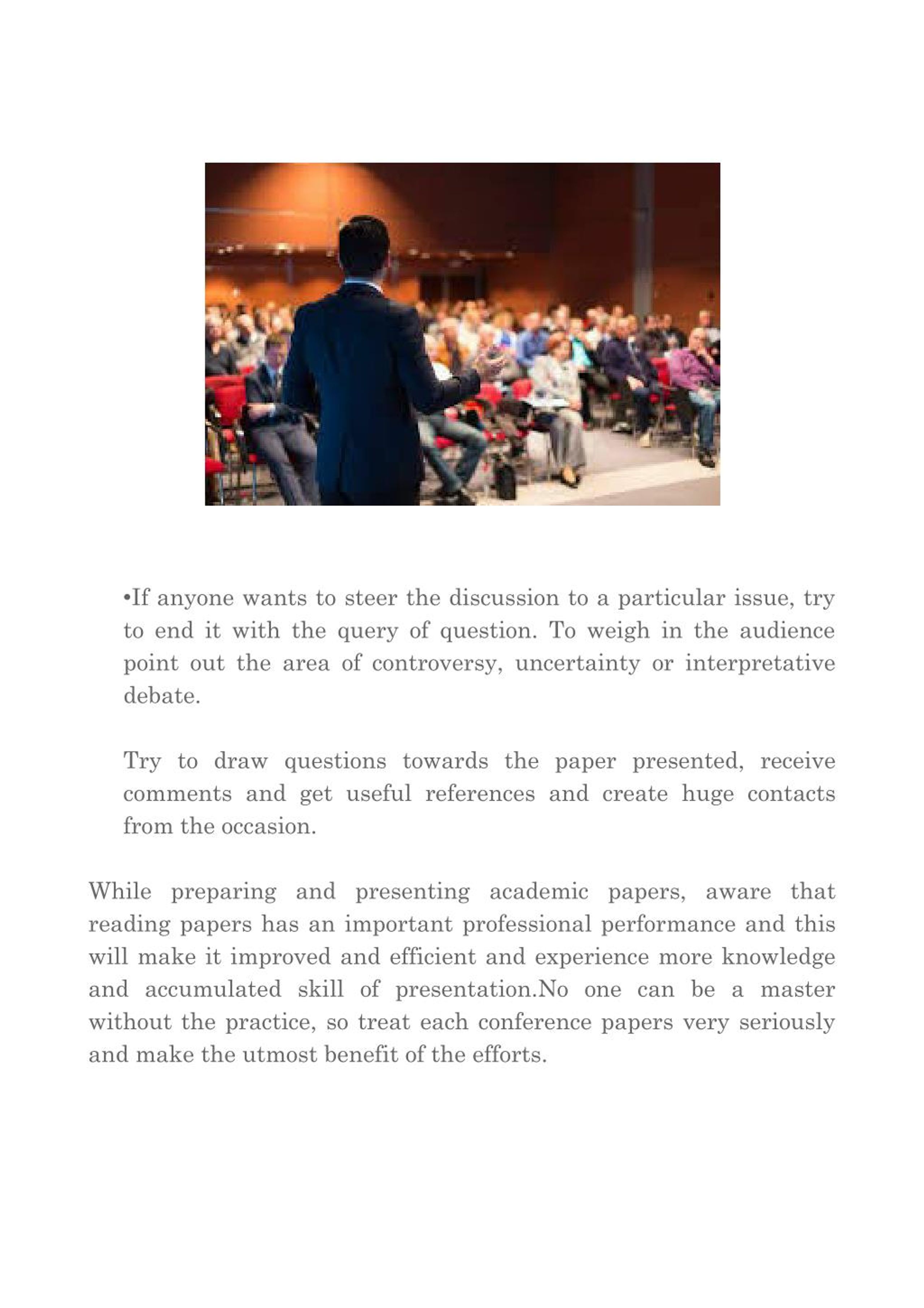 PPT How to Present a Paper at an Academic Conference ? PowerPoint Presentation ID7412850