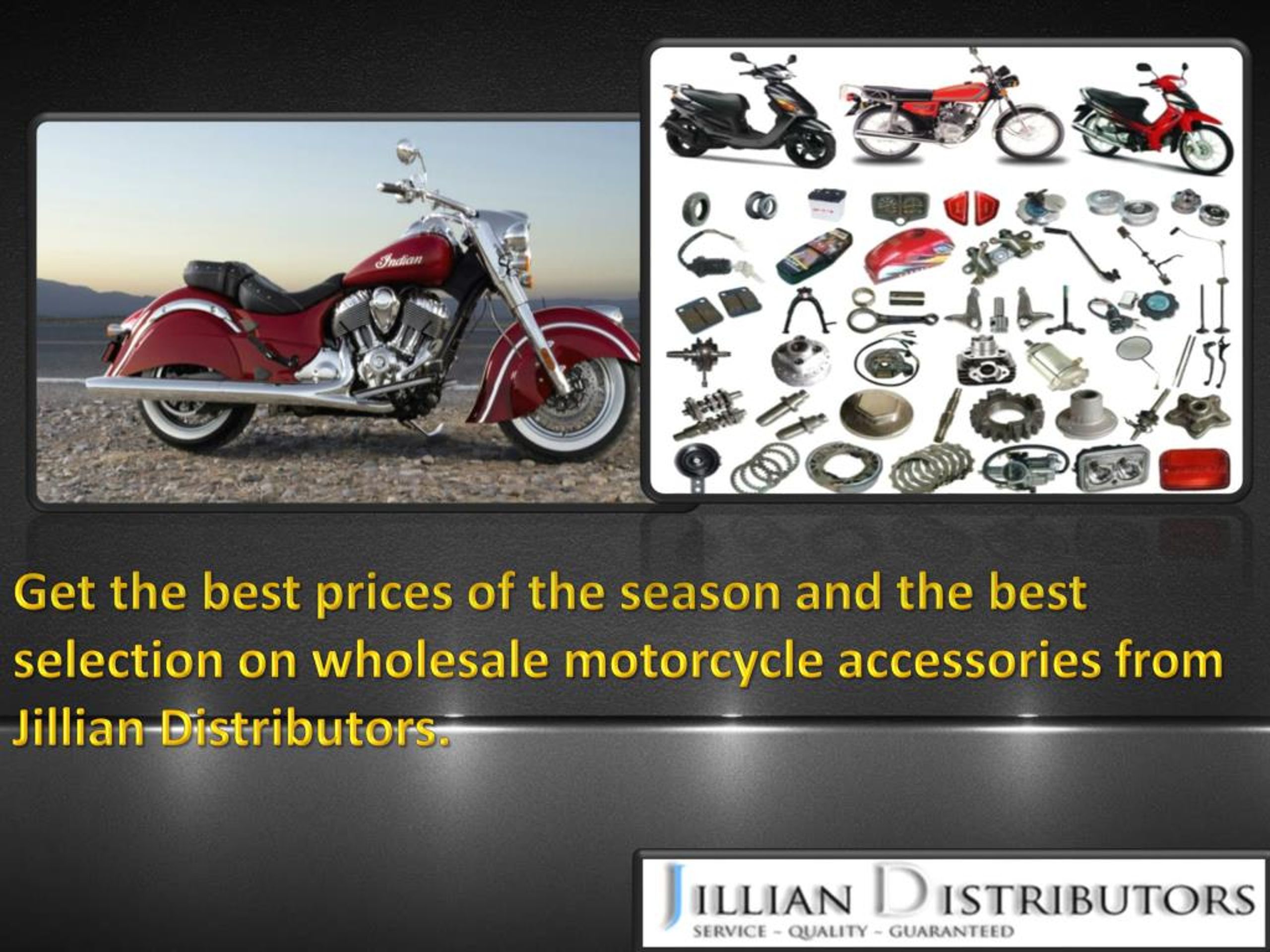 PPT Wholesale of Motorcycle Accessories from Jillian Distributors