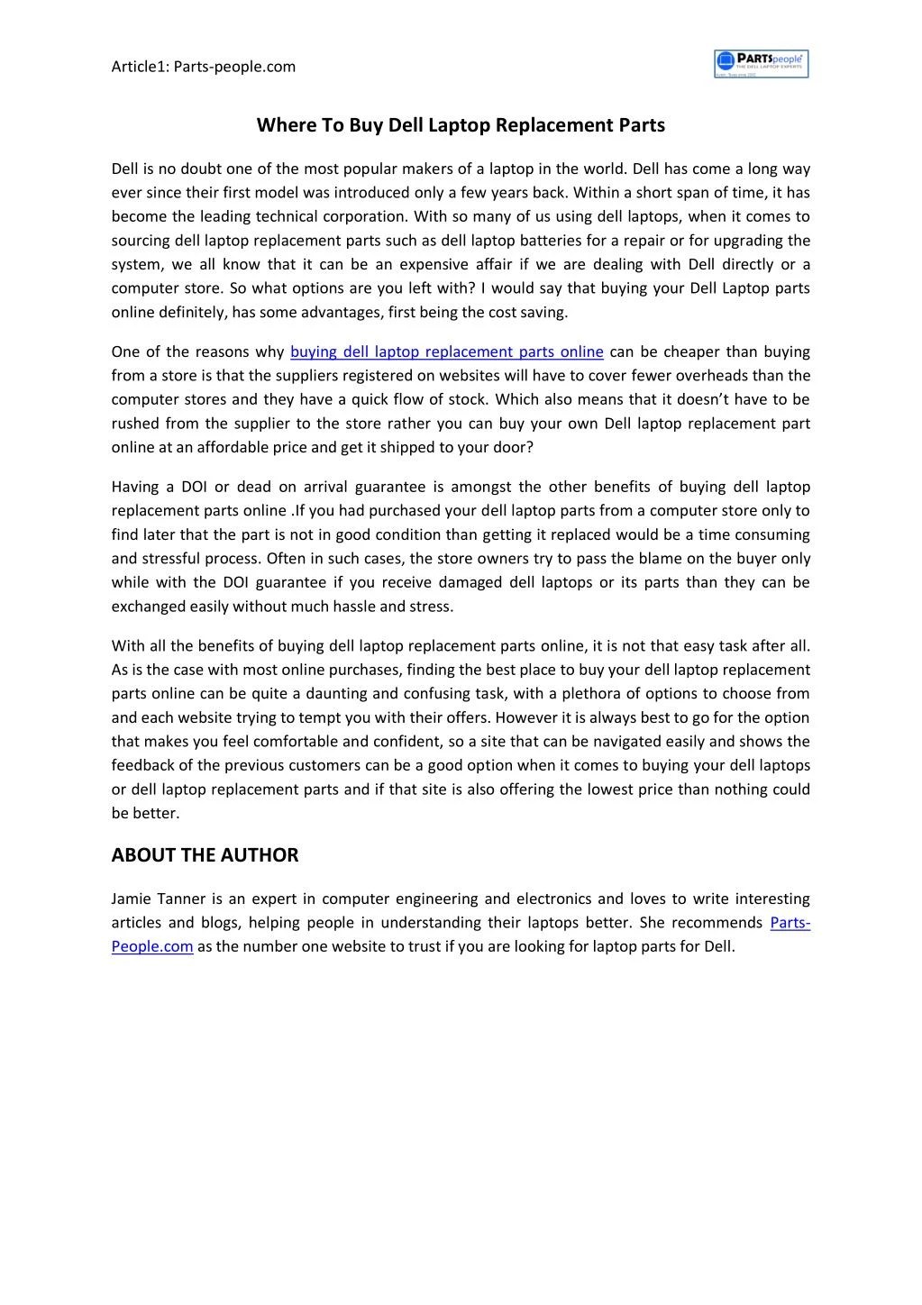 PPT Where To Buy Dell Laptop Replacement Parts PowerPoint Presentation ID7413444