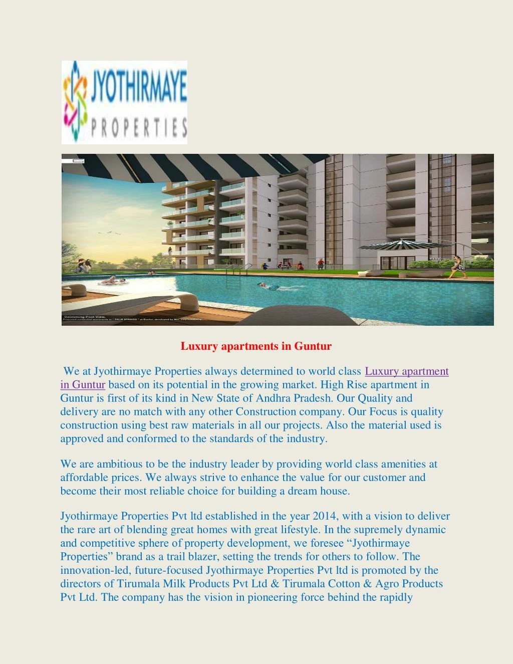 PPT Luxury apartments in Guntur PowerPoint Presentation, free