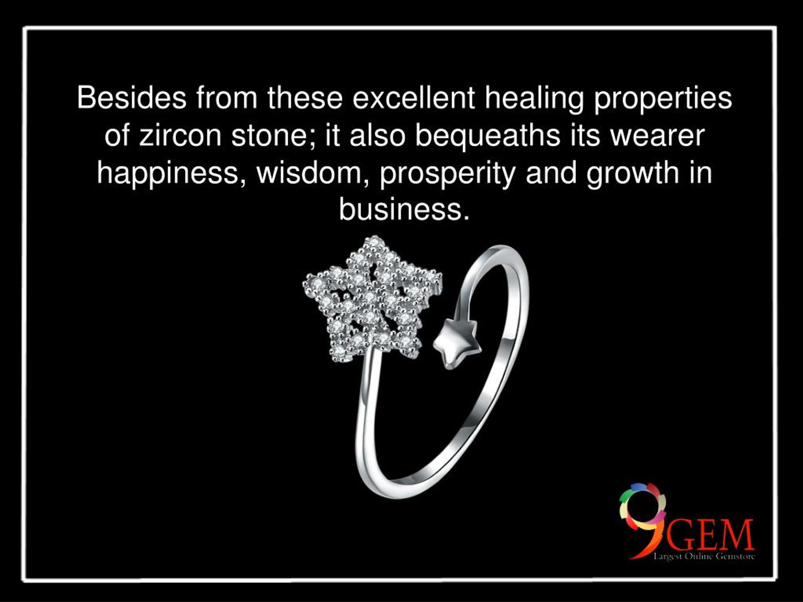 PPT Benefits of Wearing Zircon Stone PowerPoint Presentation, free