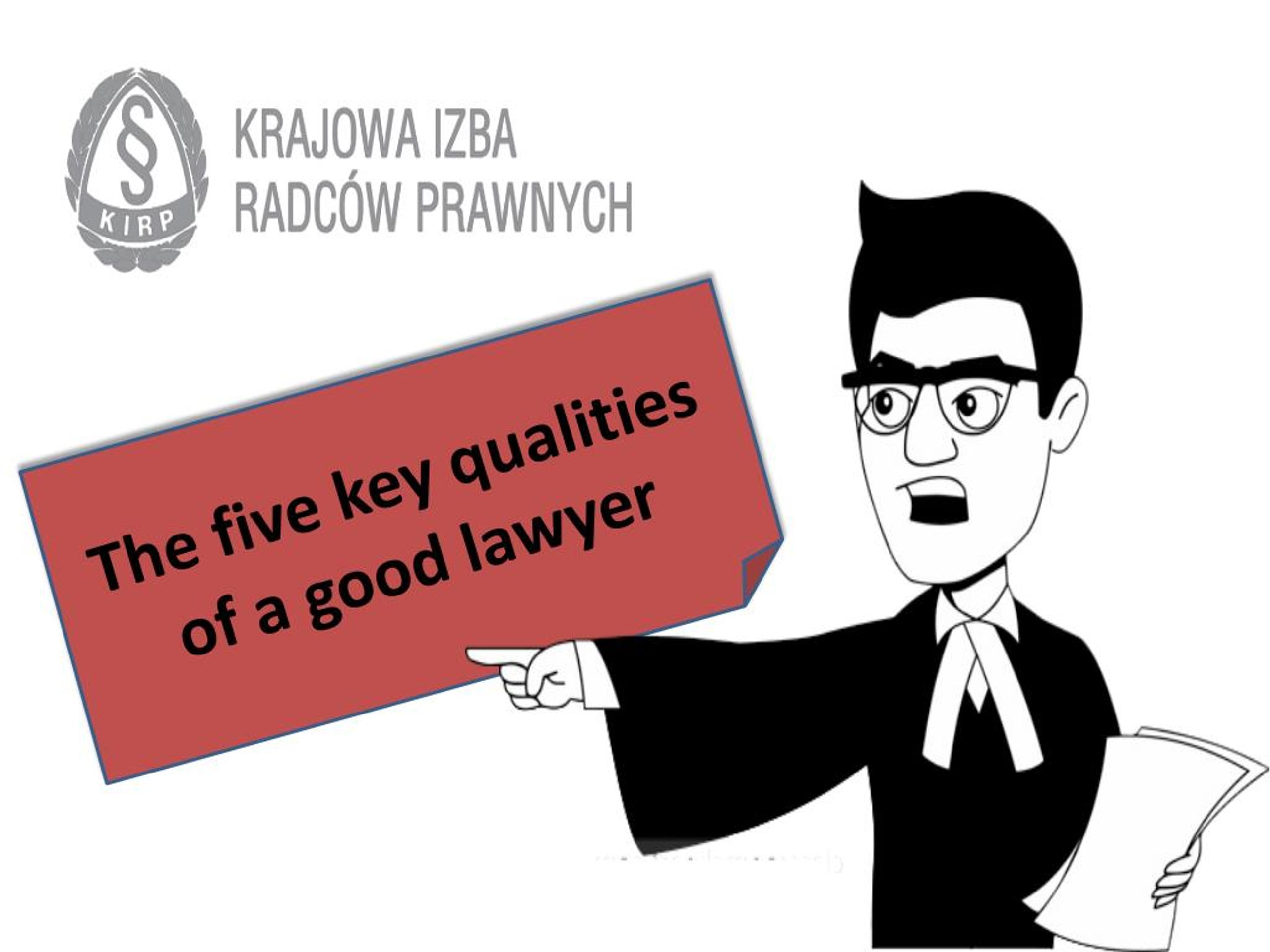 PPT The five key qualities of a good lawyer PowerPoint Presentation