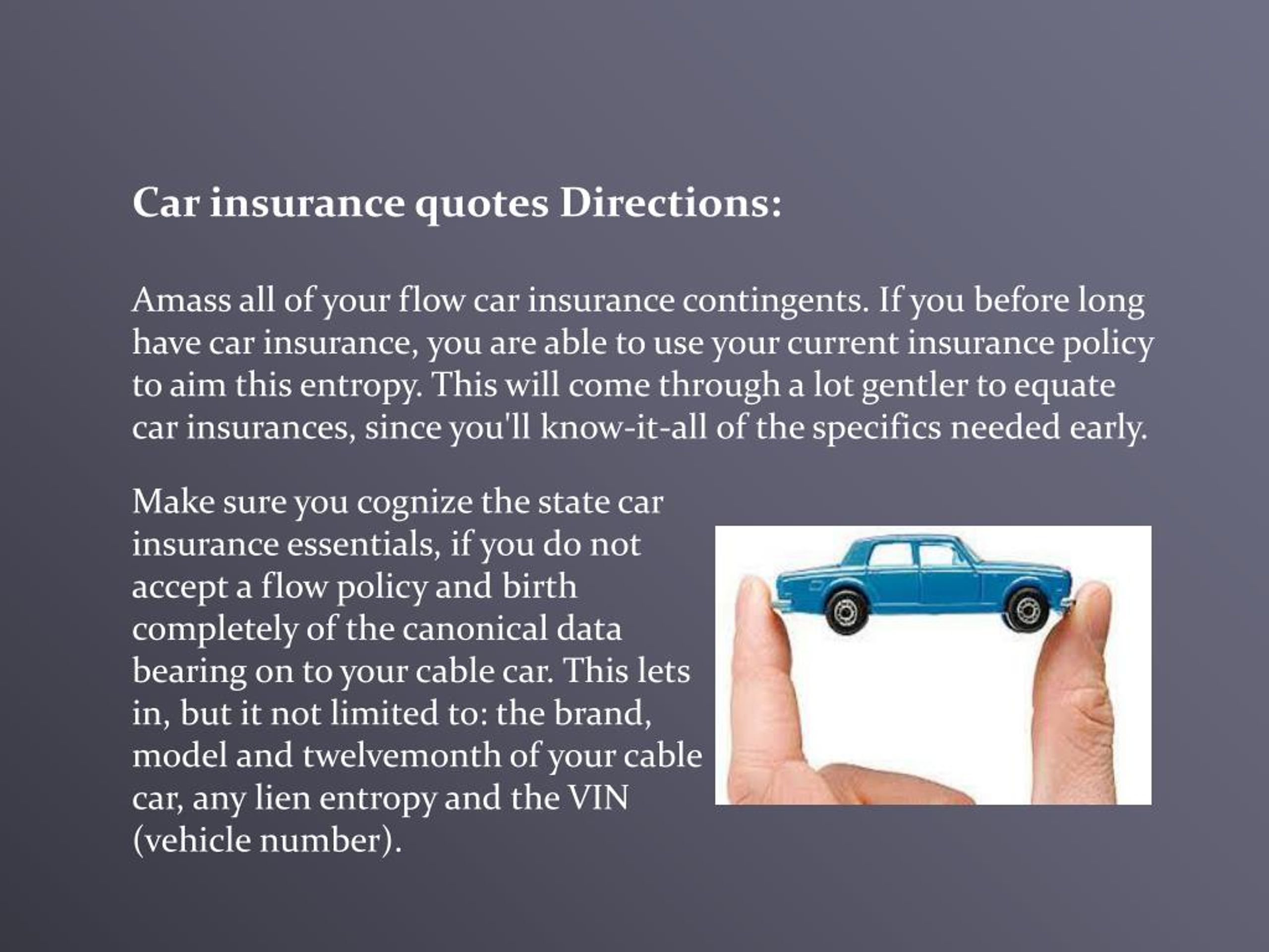 PPT How to Compare Car Insurance Quotes PowerPoint Presentation, free