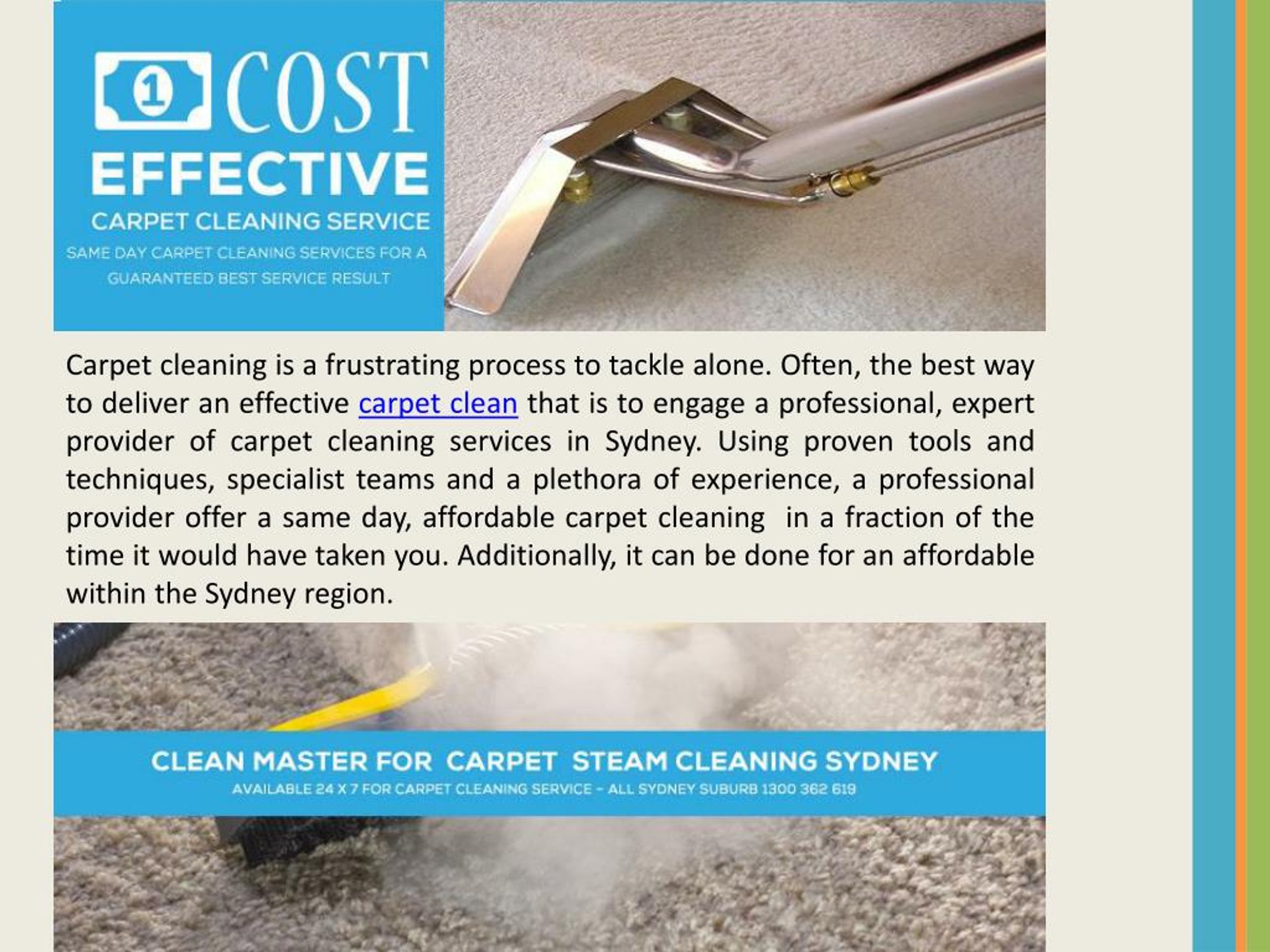 PPT Carpet Cleaning Service Sydney PowerPoint Presentation, free