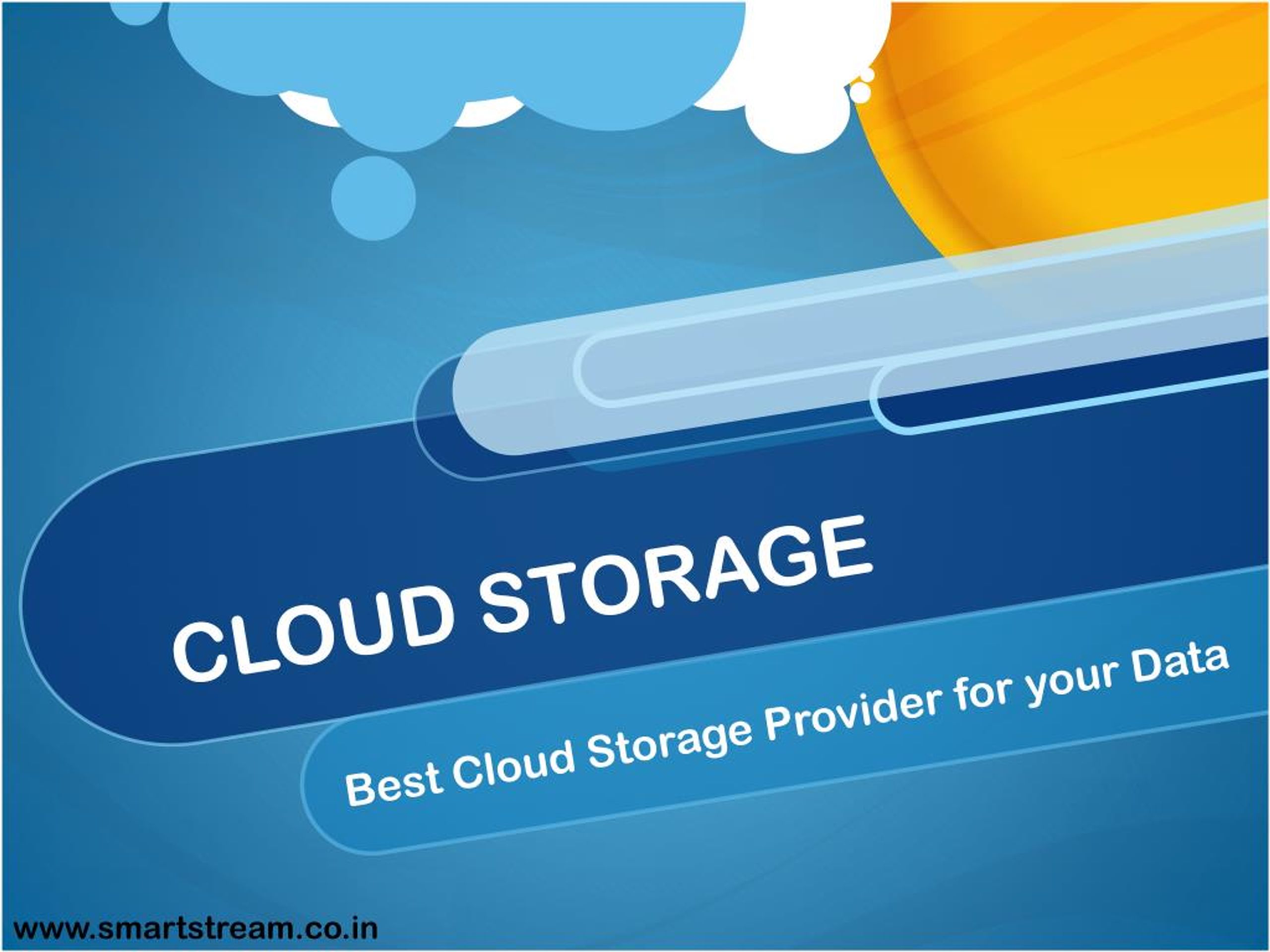 PPT Best Cloud Storage Provider for your Data PowerPoint Presentation