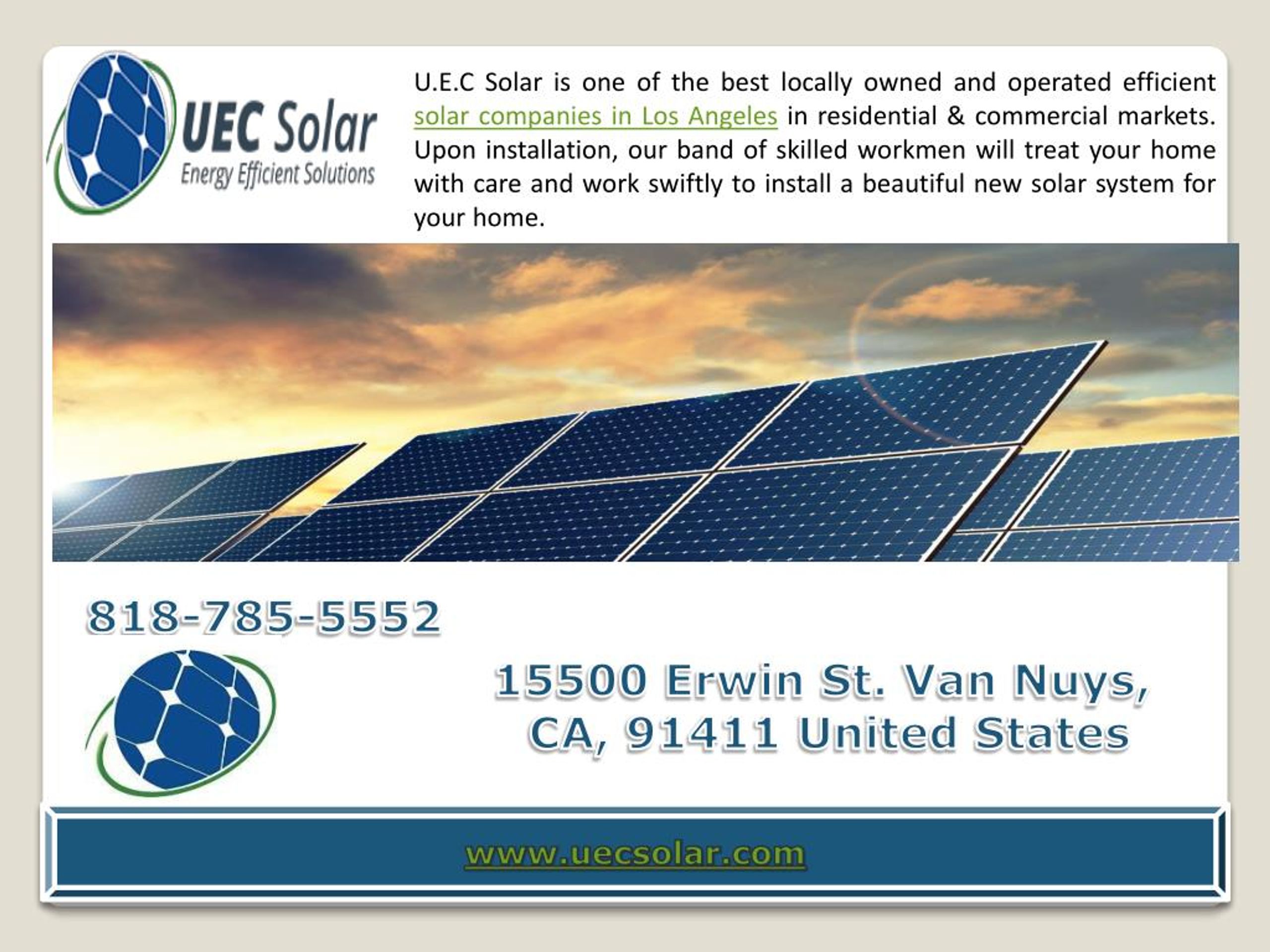 PPT Solar Panel Companies in Los Angeles PowerPoint Presentation