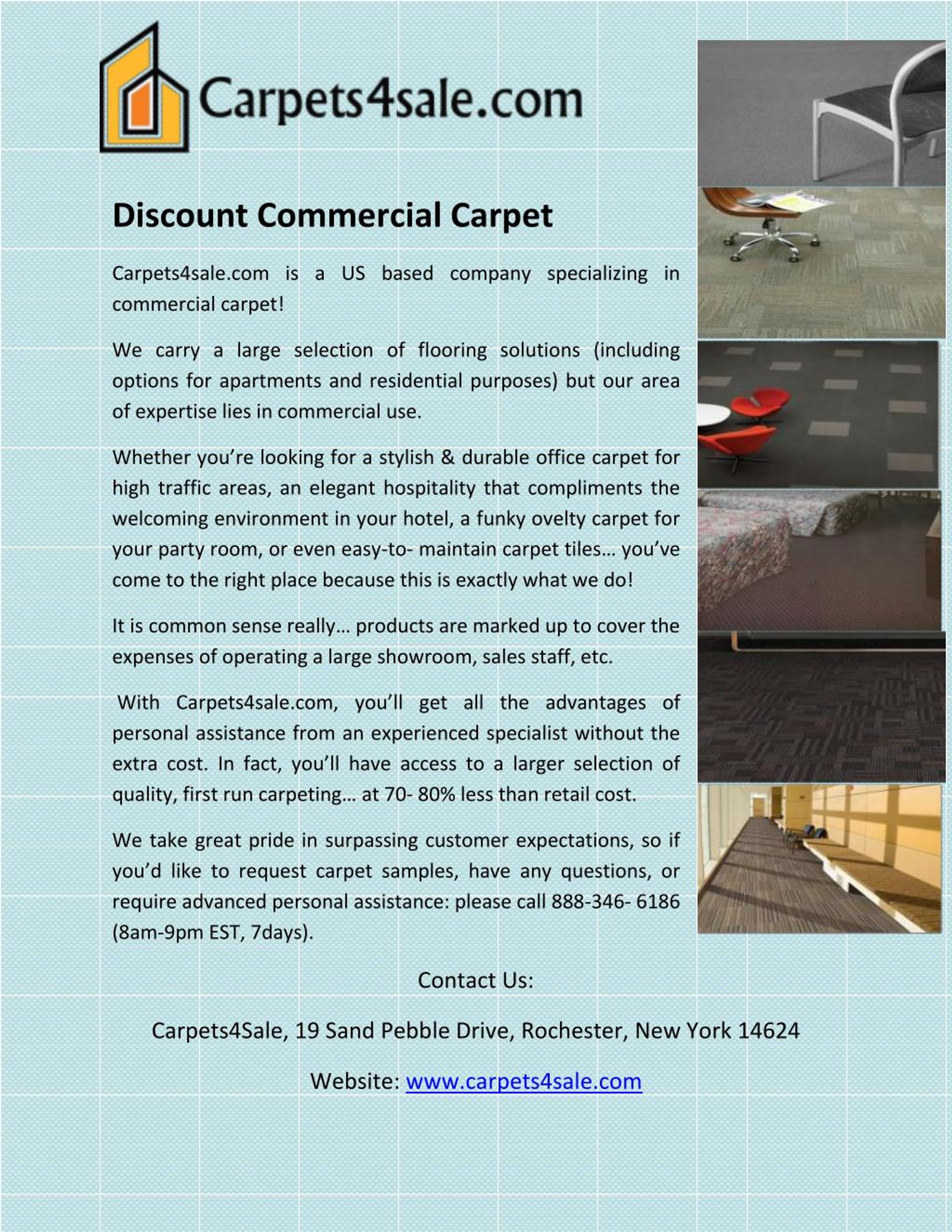 PPT Discount Commercial Carpet PowerPoint Presentation, free download