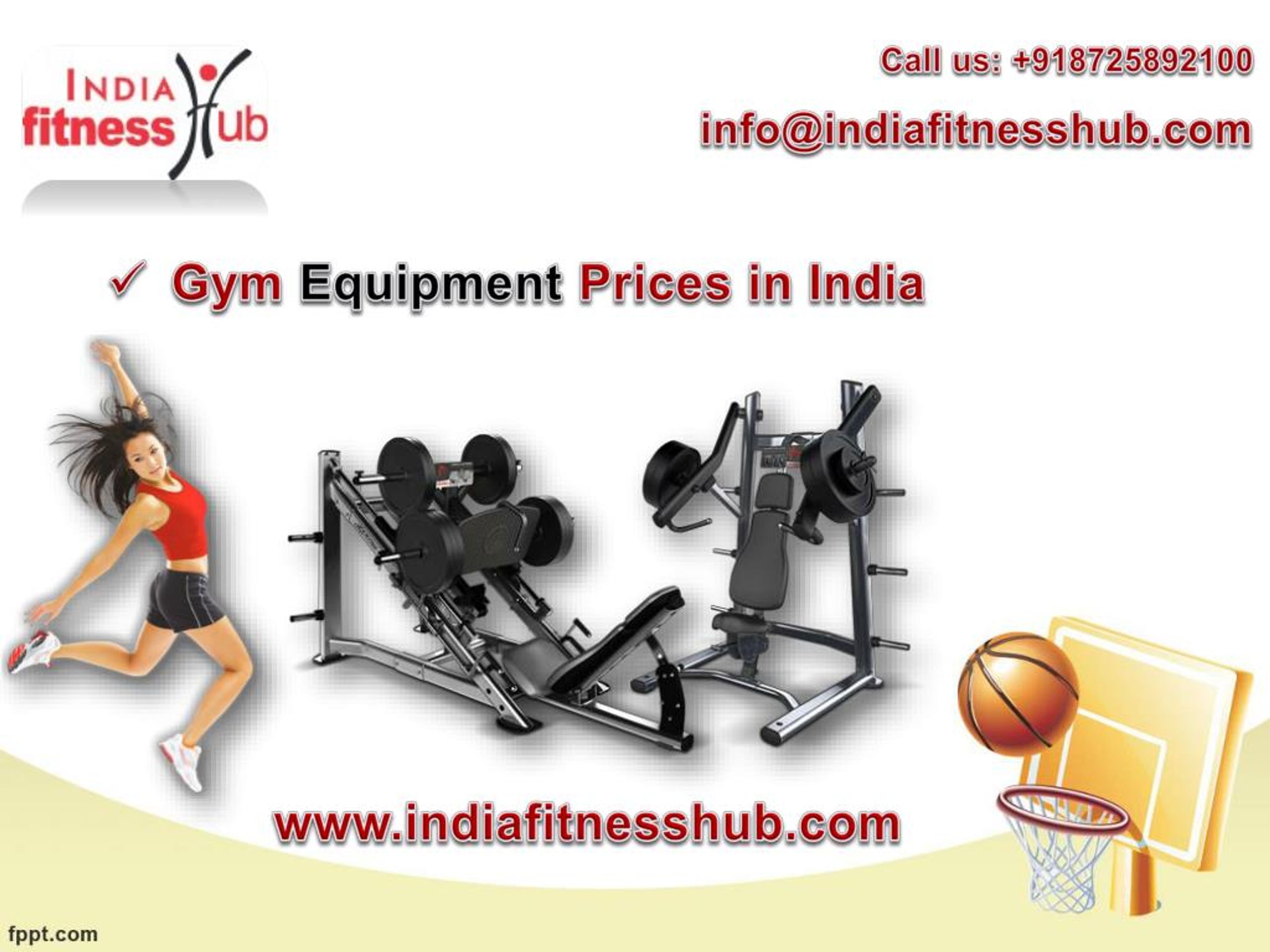 PPT Design your gym with exclusive equipments from India fitness Hub