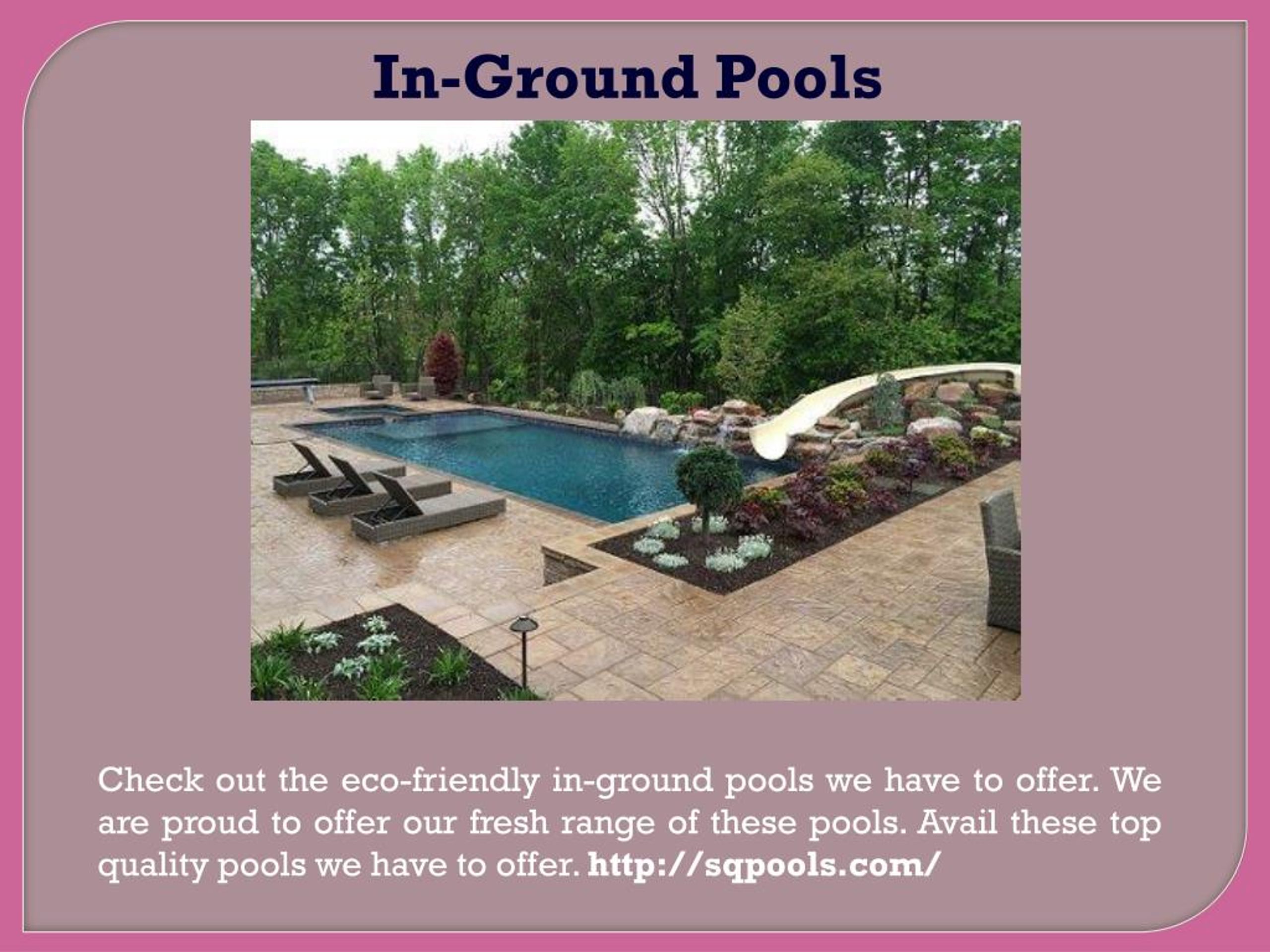 PPT Pool design and construction PowerPoint Presentation, free