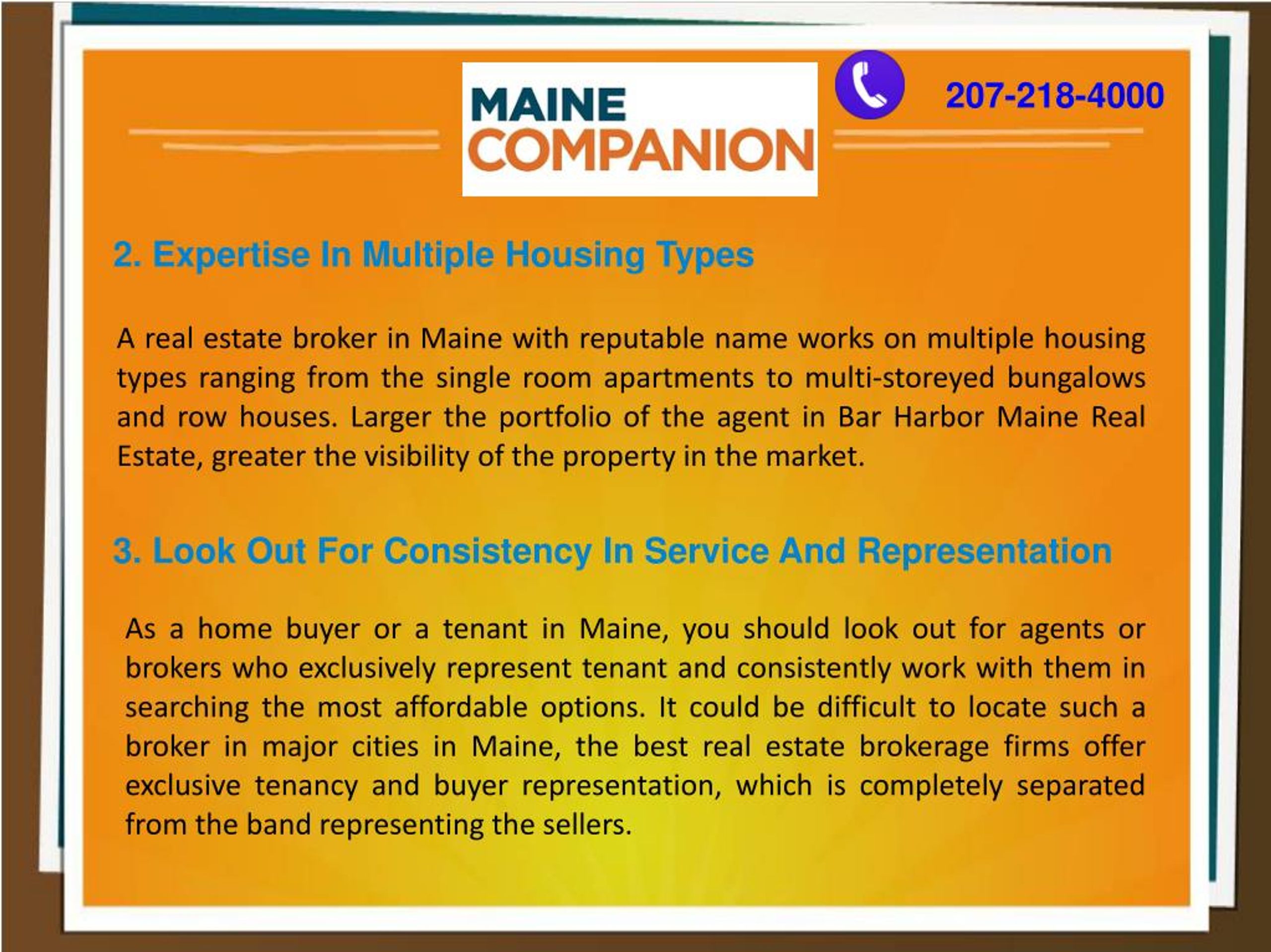PPT The Best Bar Harbor Real Estate Broker in Maine PowerPoint